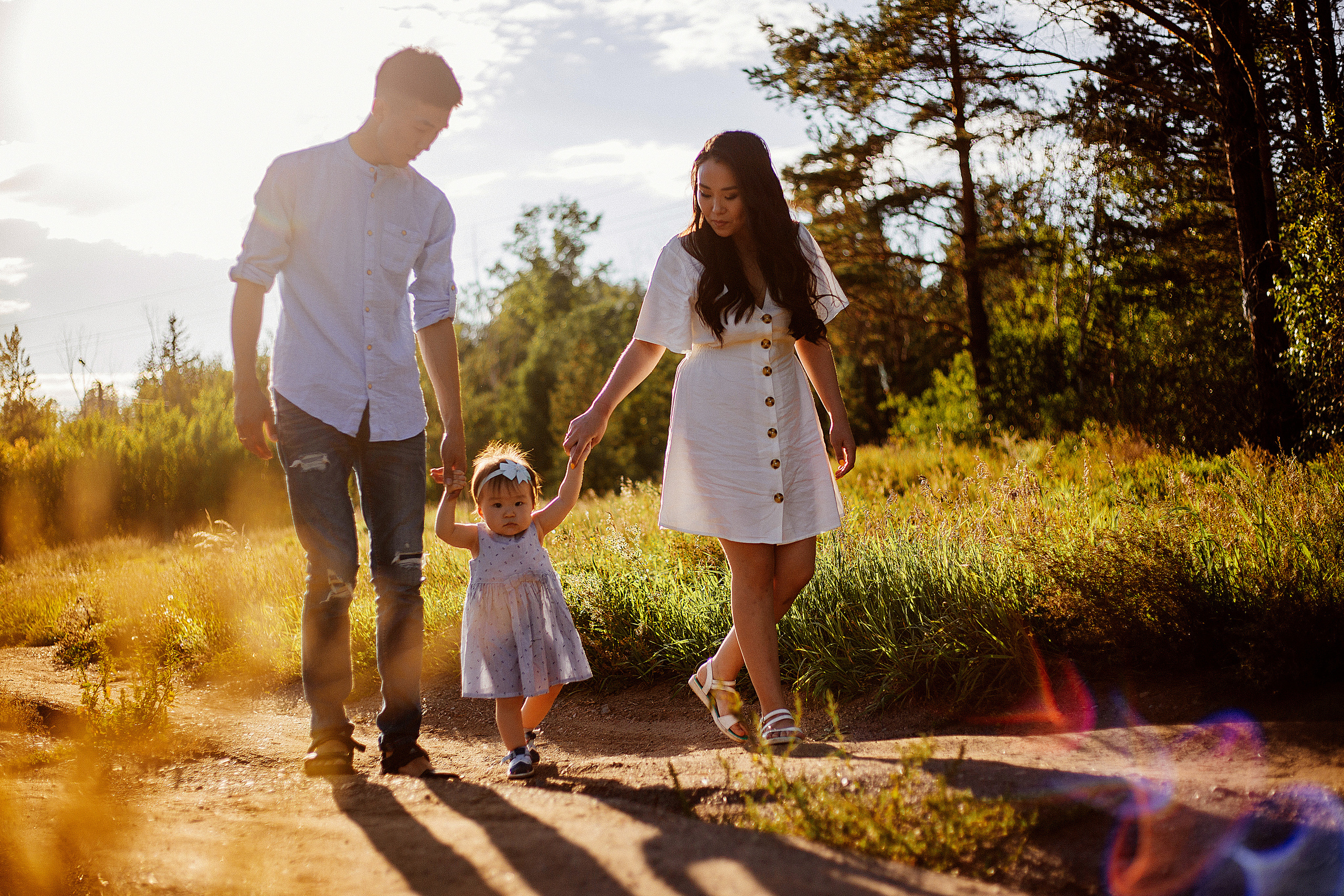 Ариша с родителями. Фотограф Бурятии София Андриянова