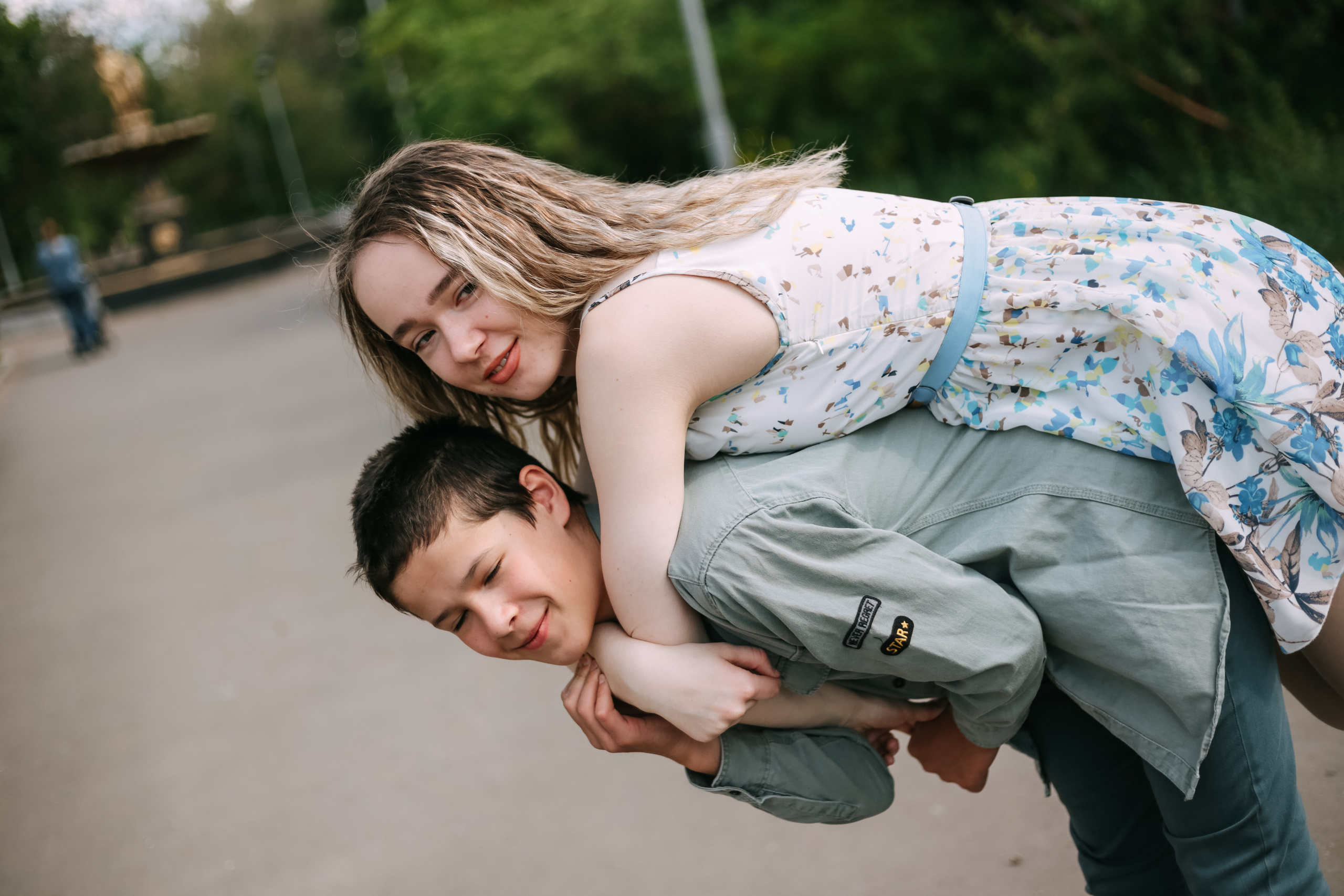 Валентина и Степан (сестра и брат). Фотограф Бурятии София Андриянова