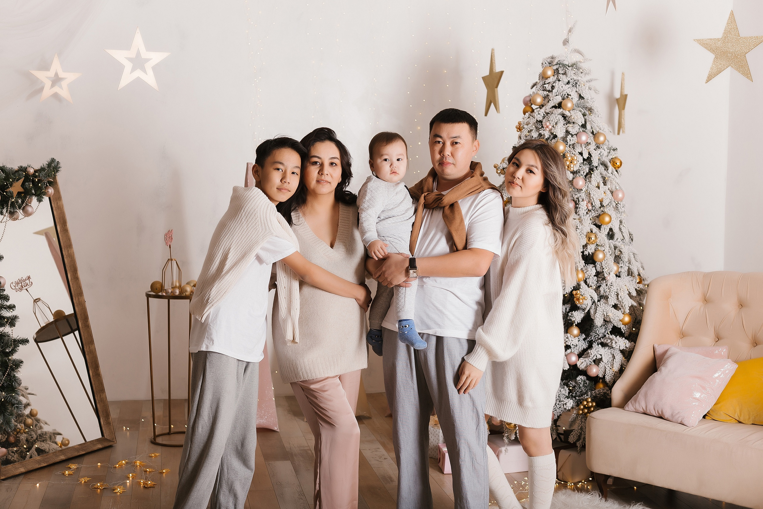 Новогодние съемки сборные. Фотограф Бурятии София Андриянова