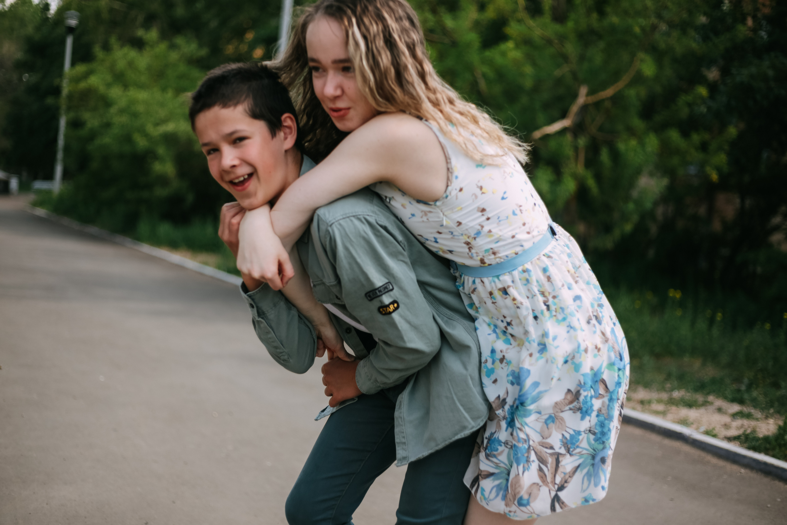 Валентина и Степан (сестра и брат). Фотограф Бурятии София Андриянова