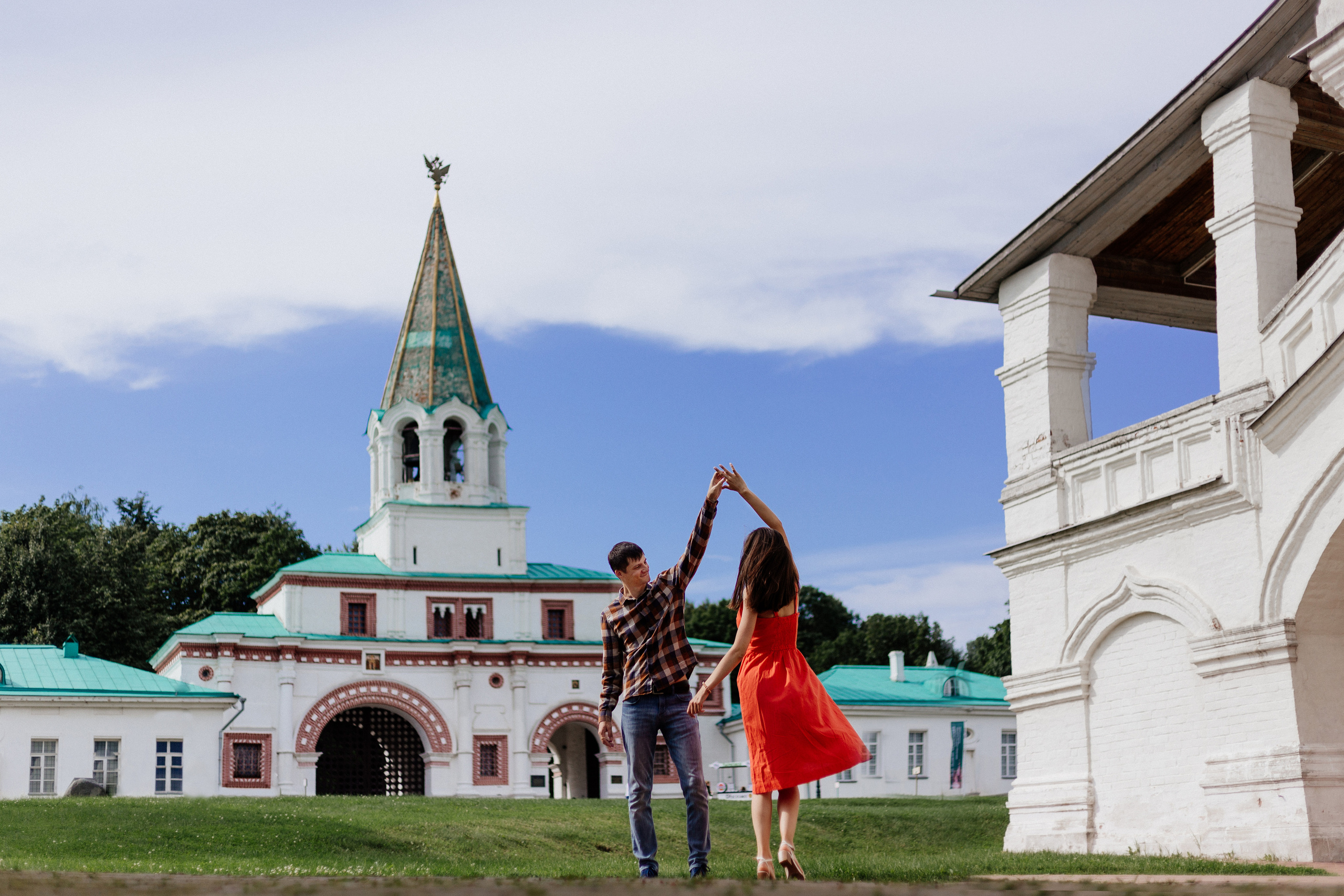 Коломенское. Москва. Наталья и Павел. Фотограф Бурятии София Андриянова