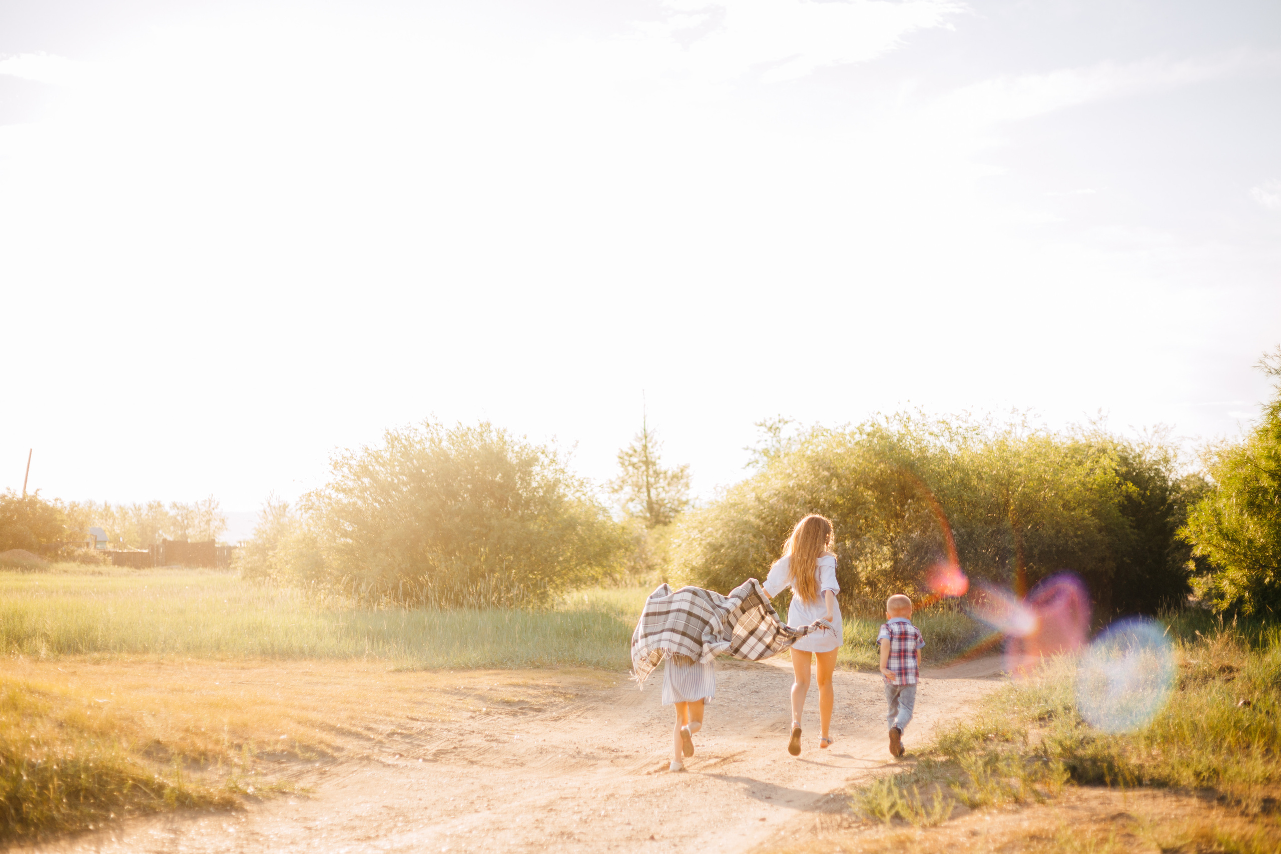 Ольга и дети. Фотограф Бурятии София Андриянова