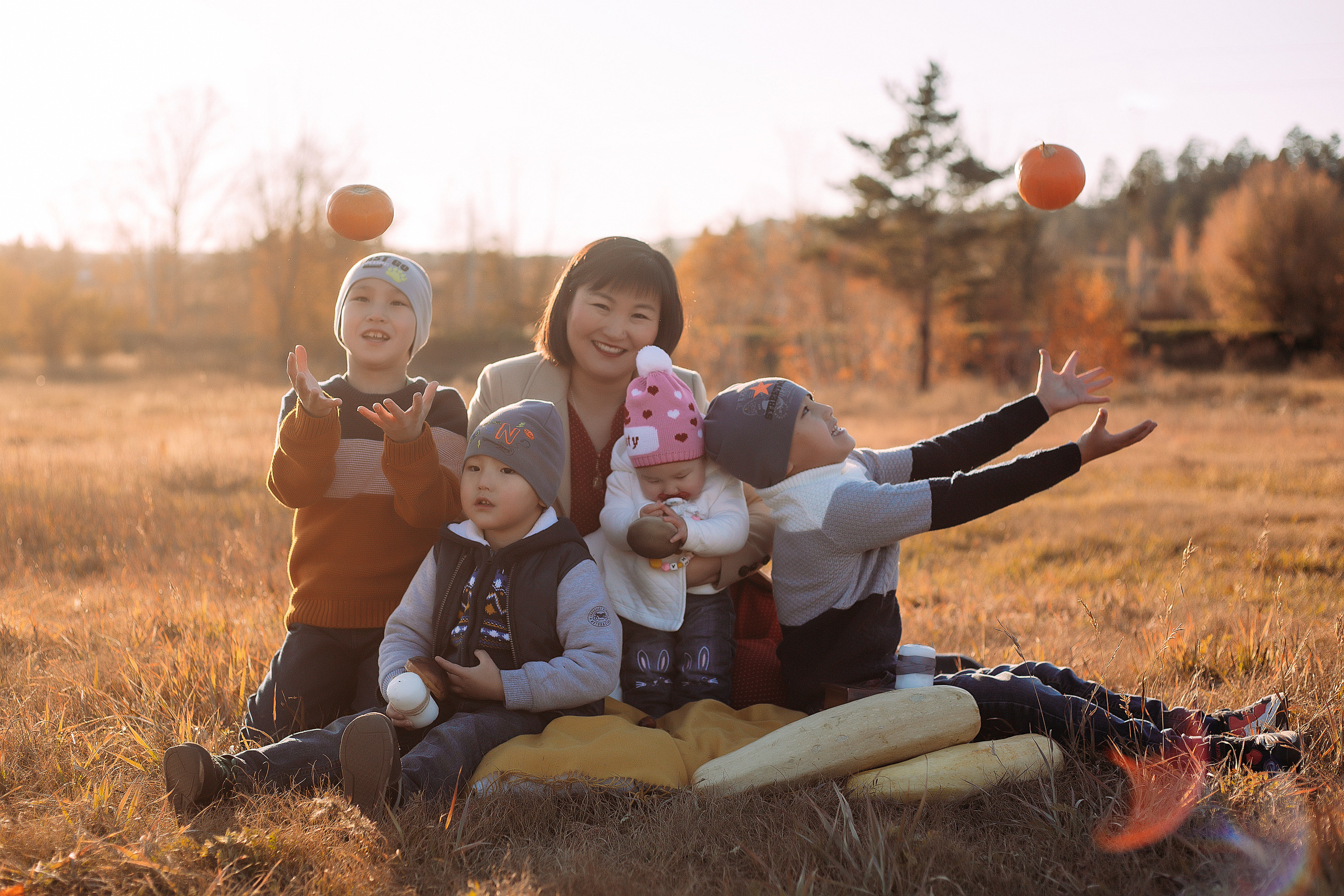 Золотая осень. Фотограф Бурятии София Андриянова