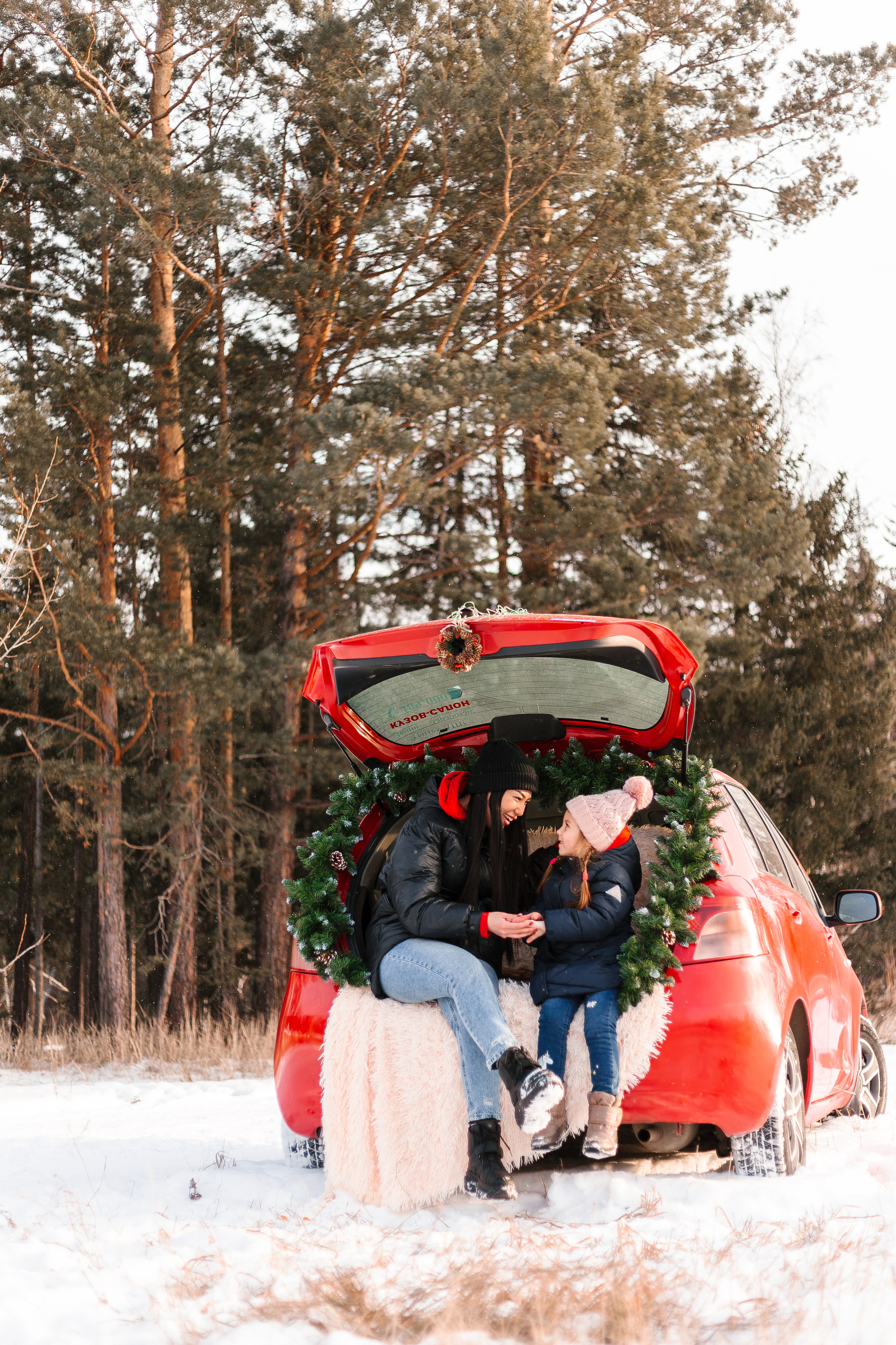 Надежда с дочкой Евой. Фотограф Бурятии София Андриянова