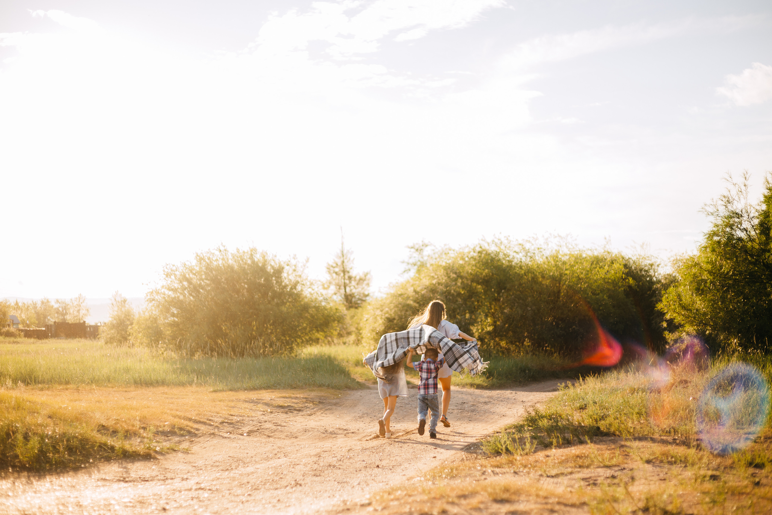 Ольга и дети. Фотограф Бурятии София Андриянова