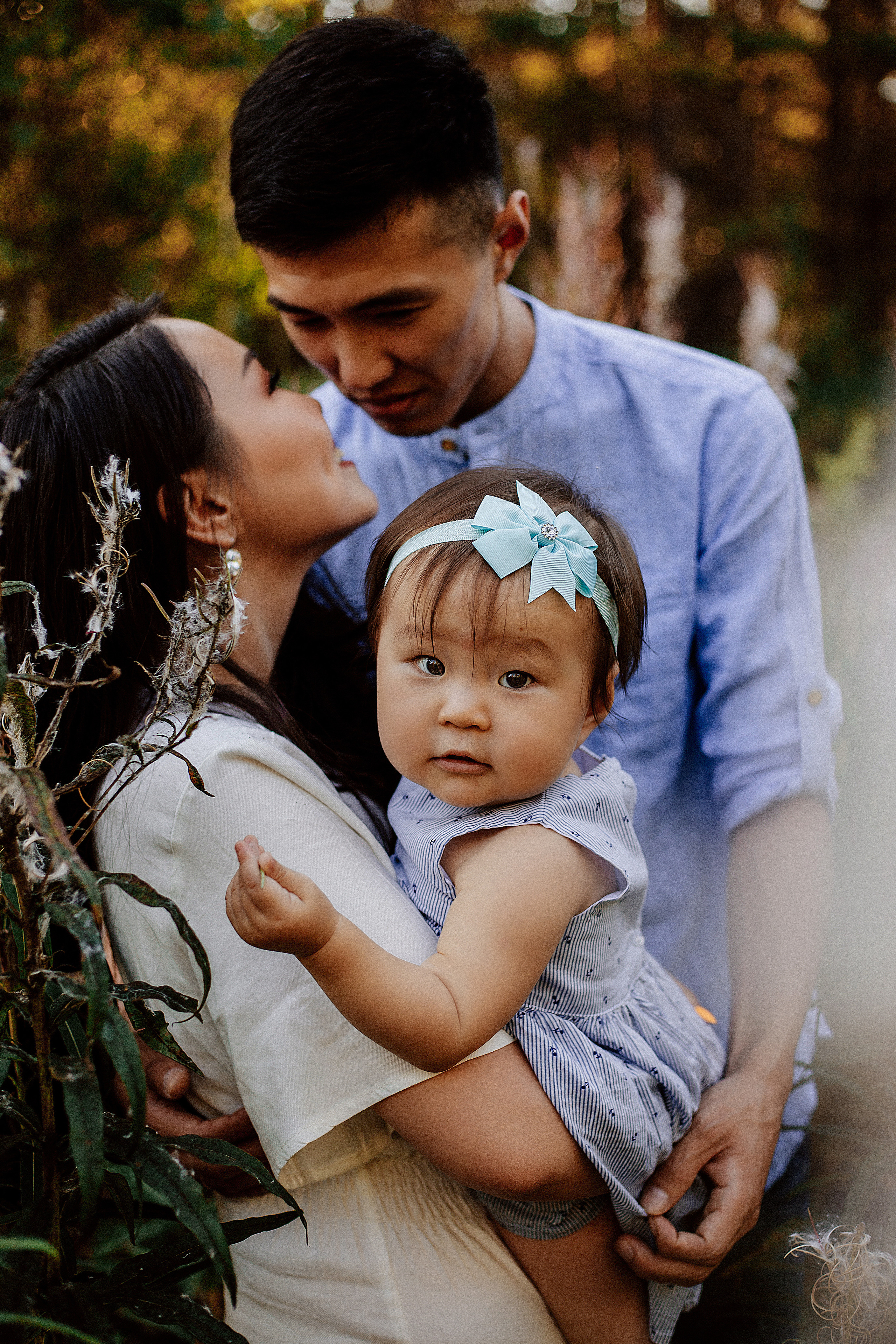 Ариша с родителями. Фотограф Бурятии София Андриянова