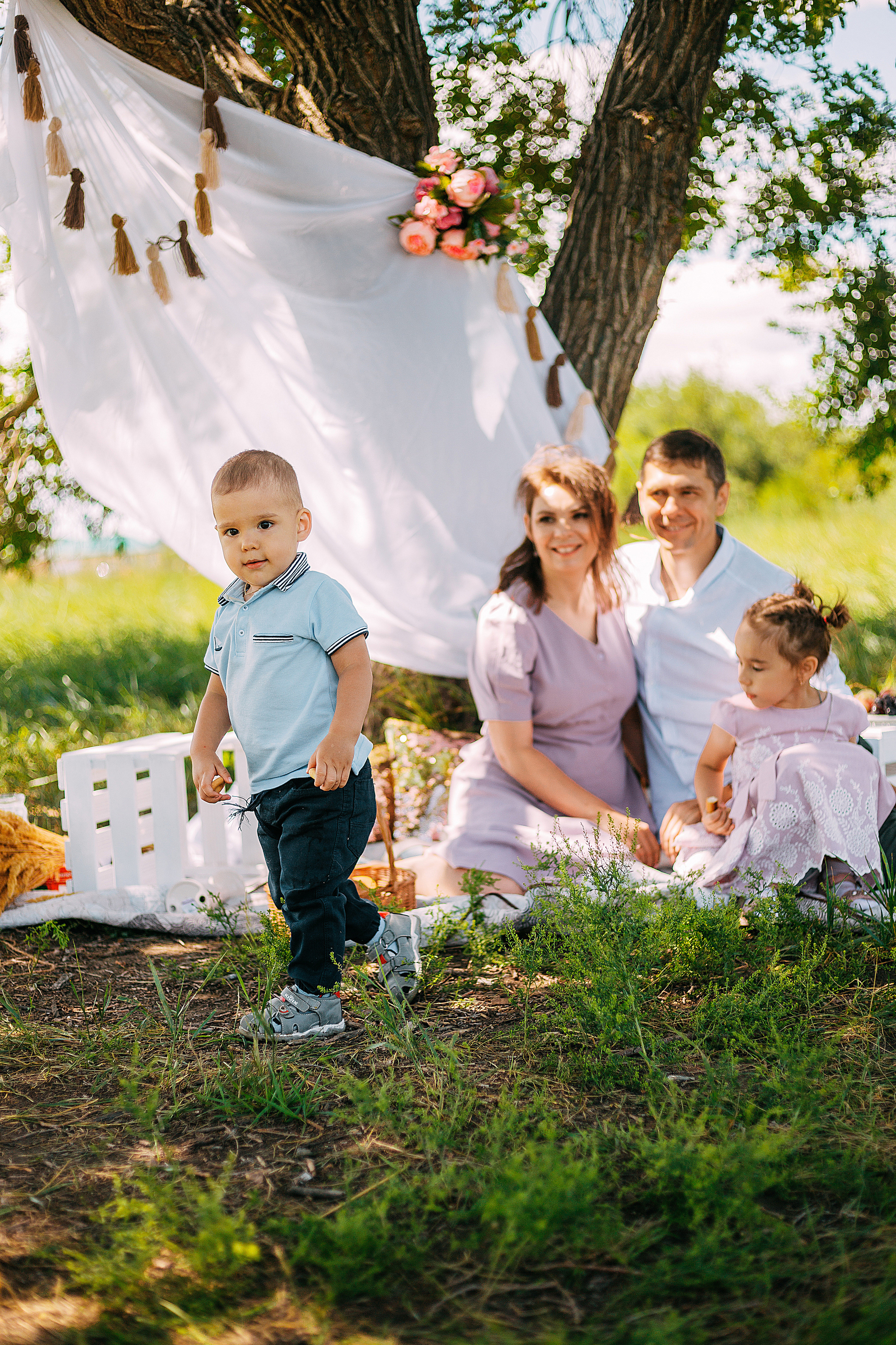 Утренняя семейная прогулка. Фотограф Бурятии София Андриянова