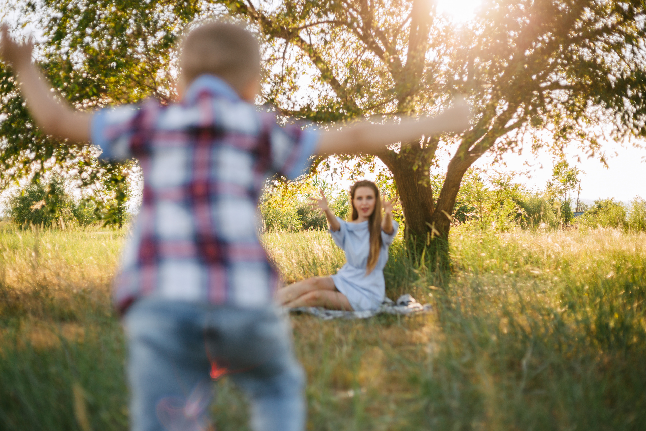 Ольга и дети. Фотограф Бурятии София Андриянова