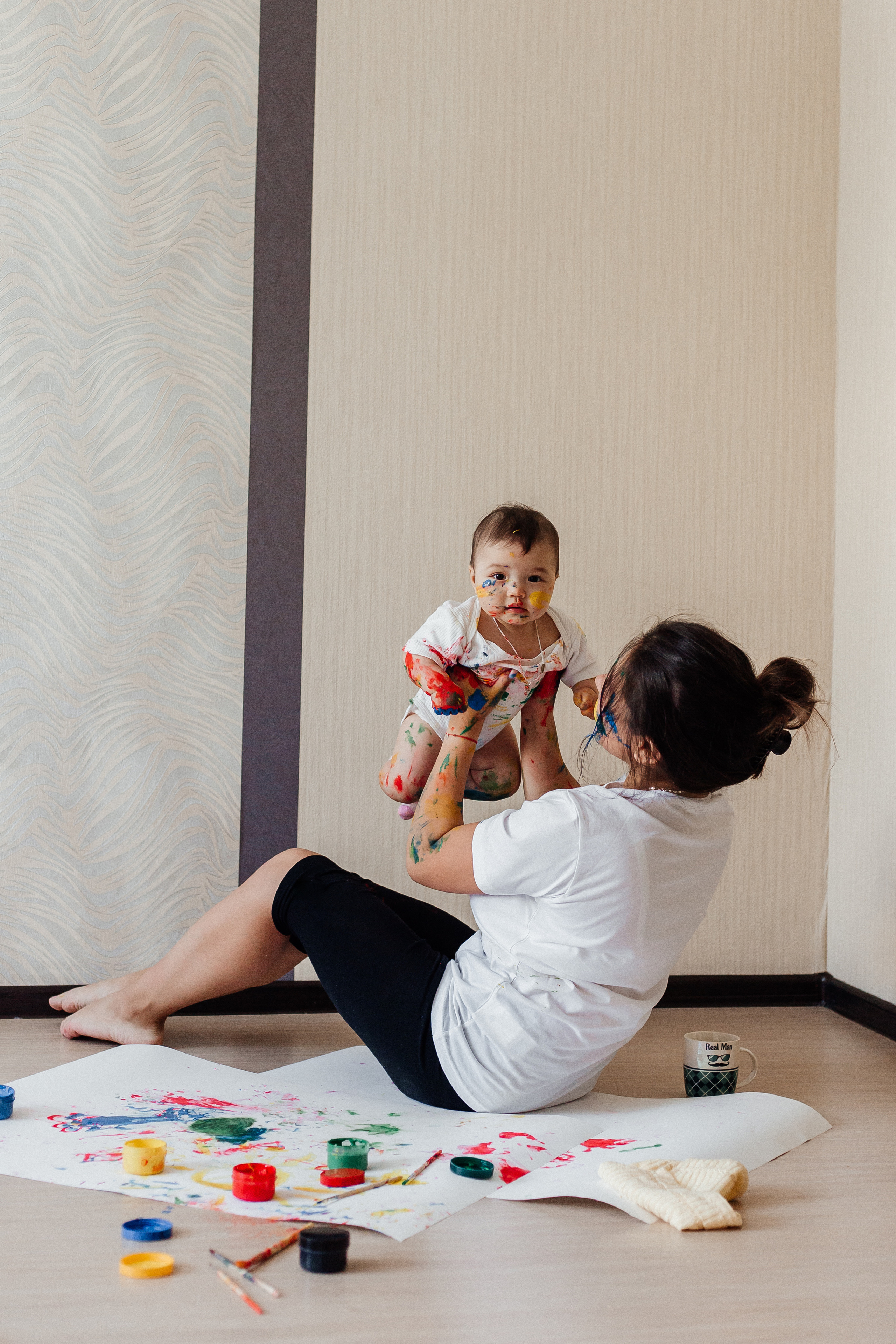 Алина с дочей. Фотограф Бурятии София Андриянова