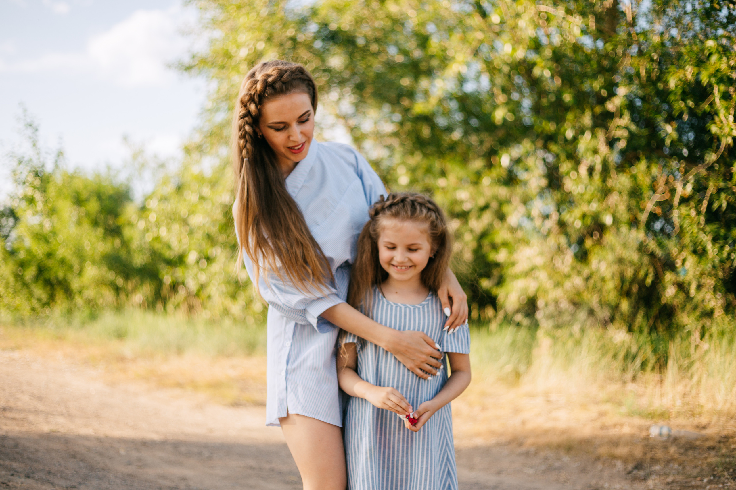 Ольга и дети. Фотограф Бурятии София Андриянова