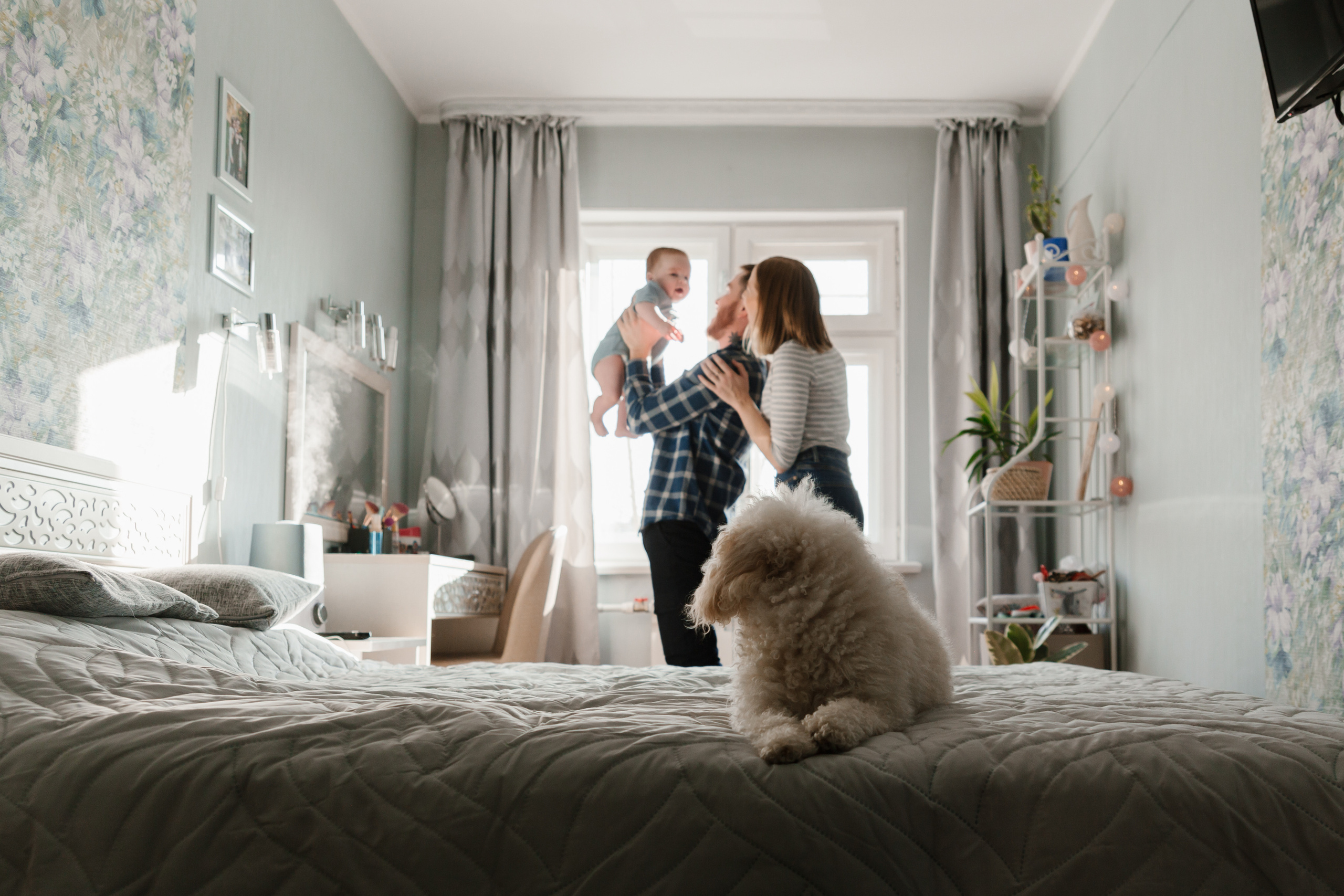 Домашняя атмосфера с Любой, витей и их сыном Яриком. Фотограф Бурятии София Андриянова