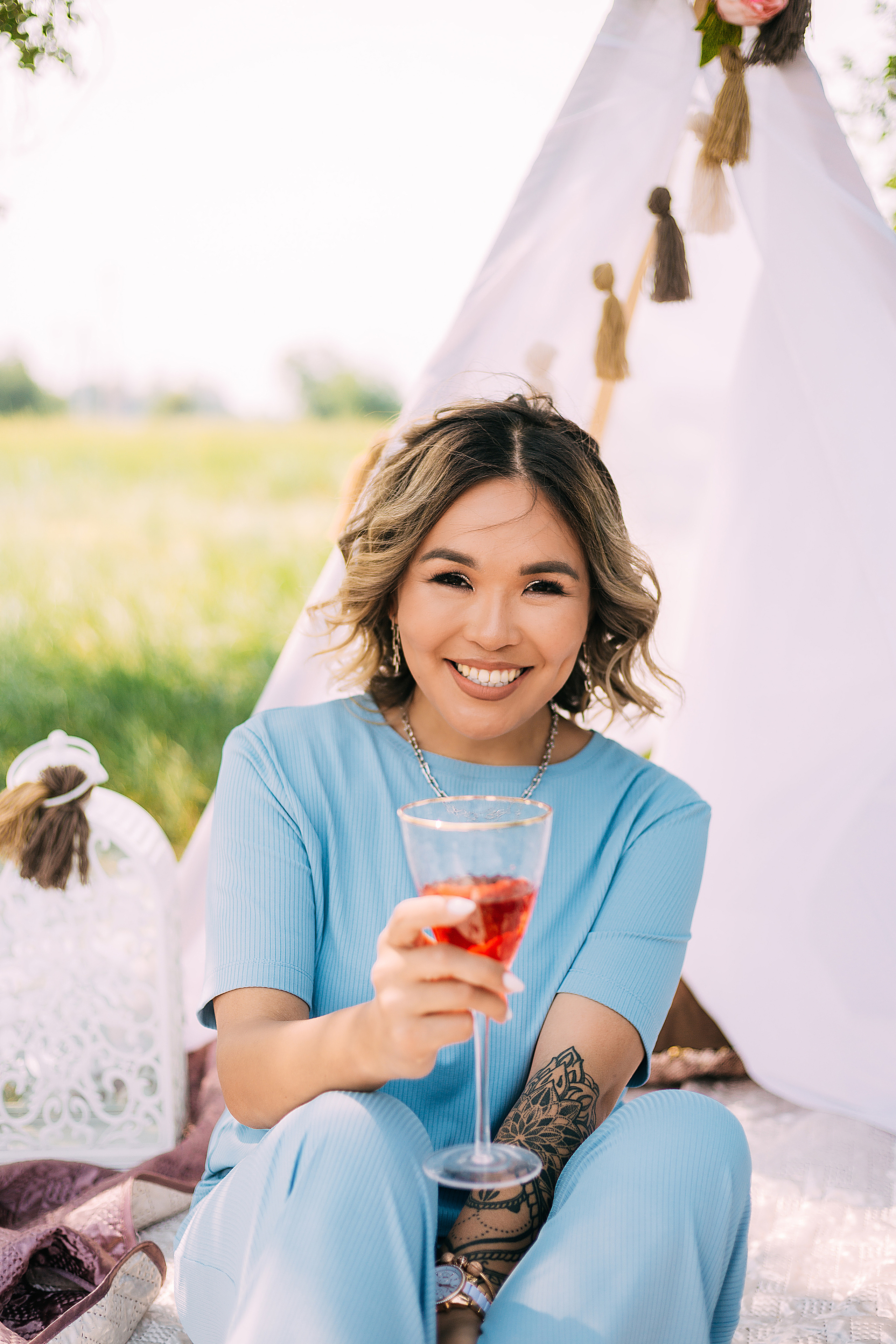 Аюна и с дочкой Аминой. Фотограф Бурятии София Андриянова