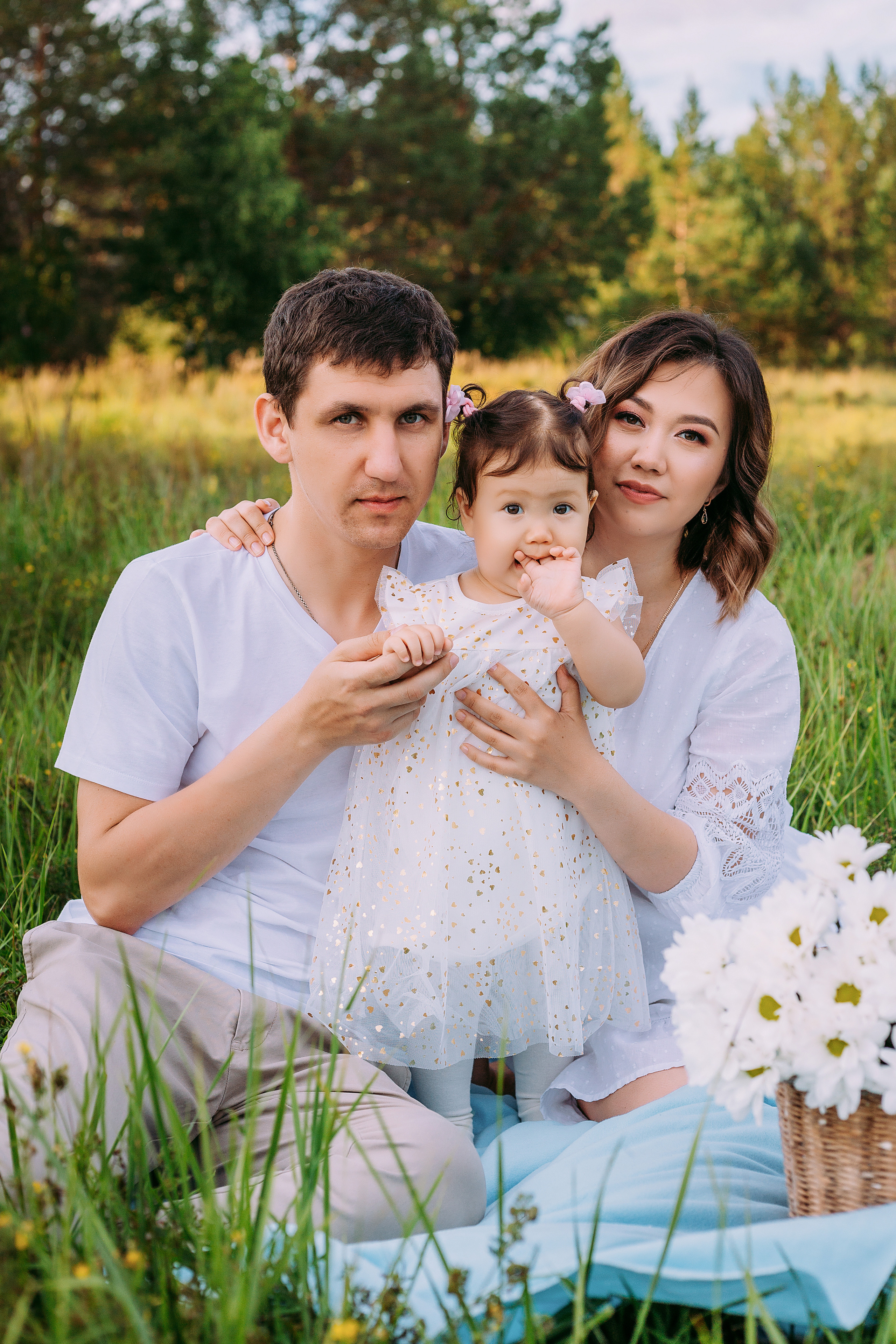 Надежда, муж и дочка. Фотограф Бурятии София Андриянова