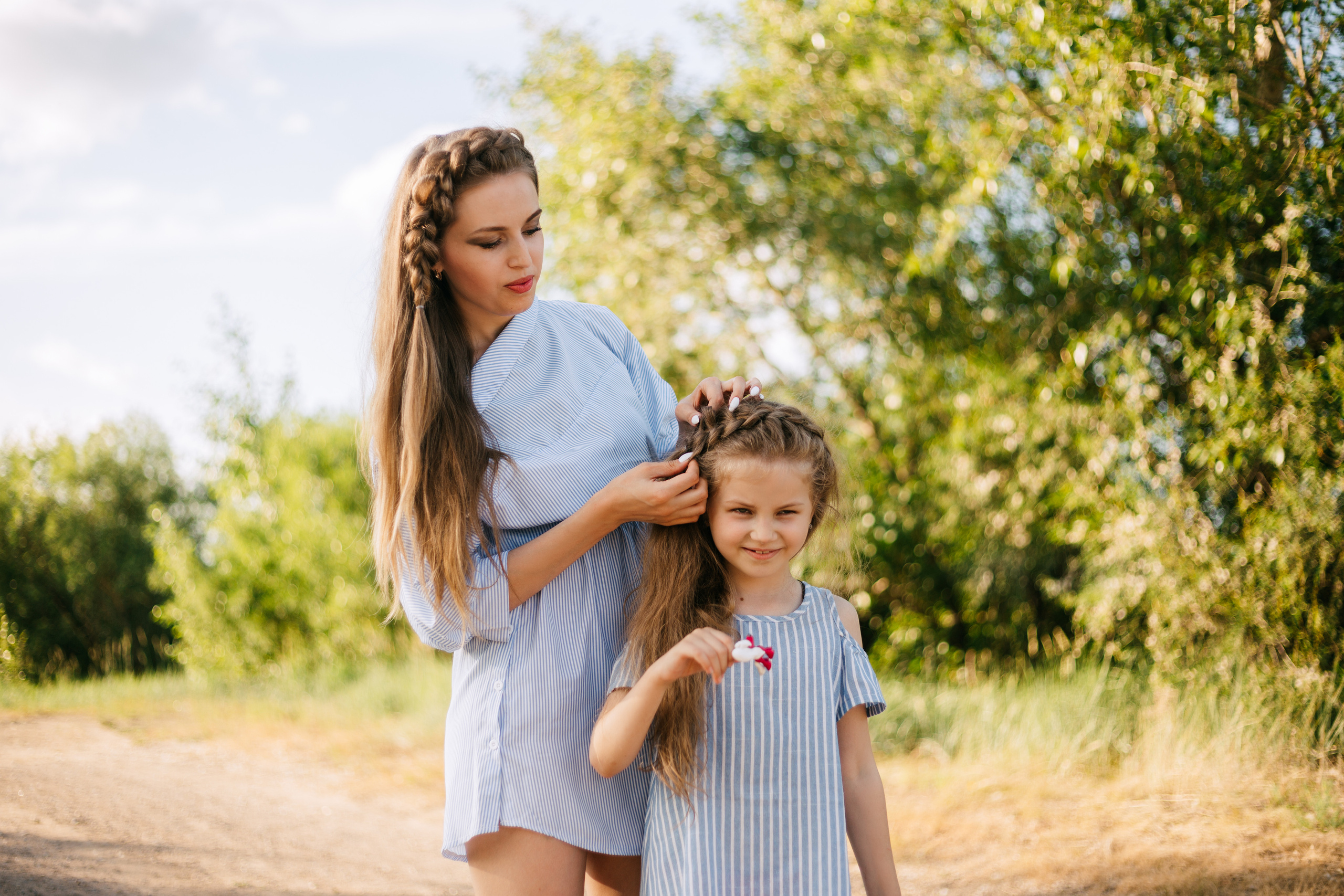 Ольга и дети. Фотограф Бурятии София Андриянова