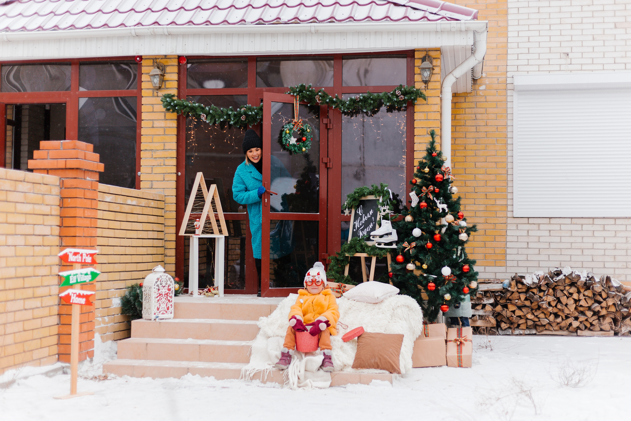 Аюна с дочкой. Фотограф Бурятии София Андриянова