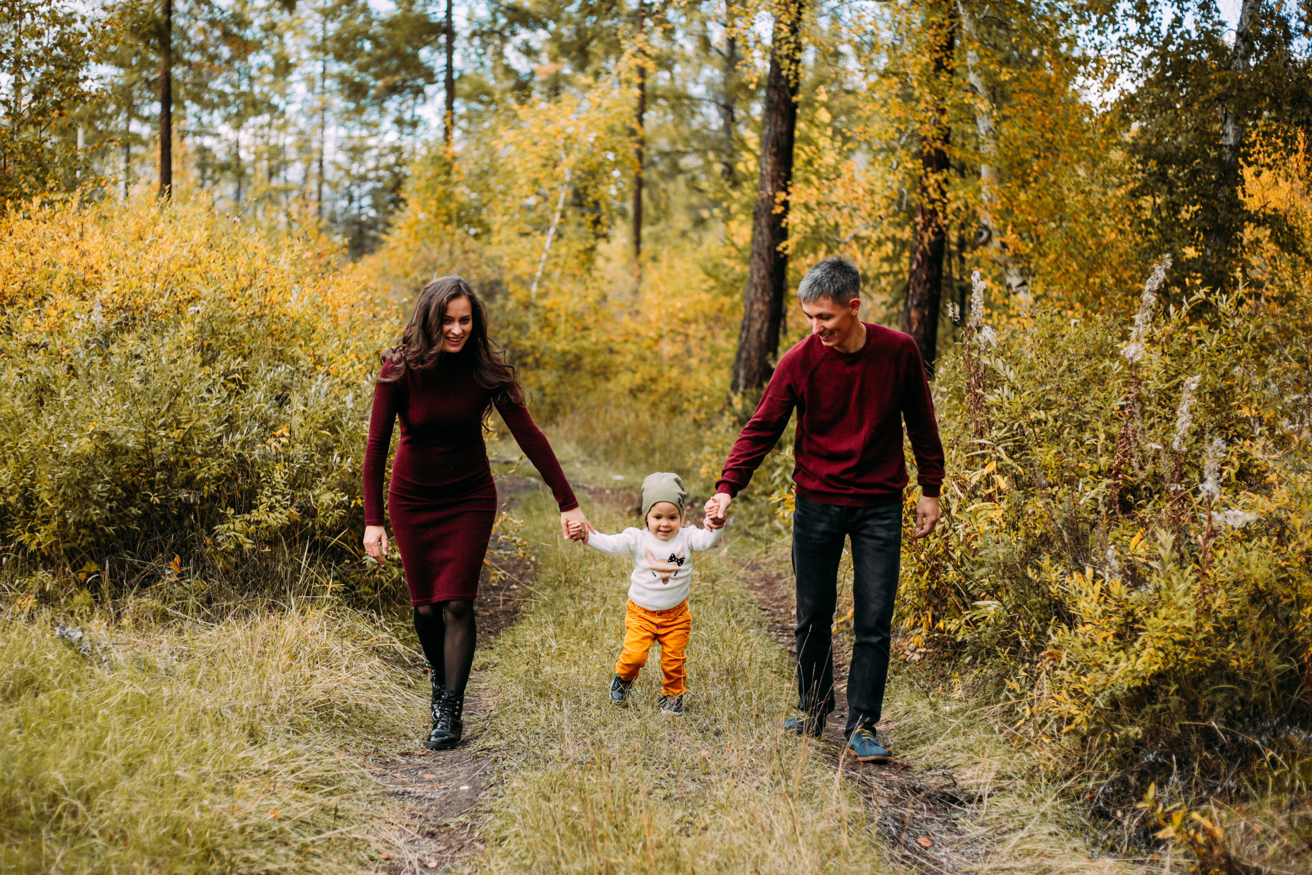 Валентина и Артём с детьми. Фотограф Бурятии София Андриянова