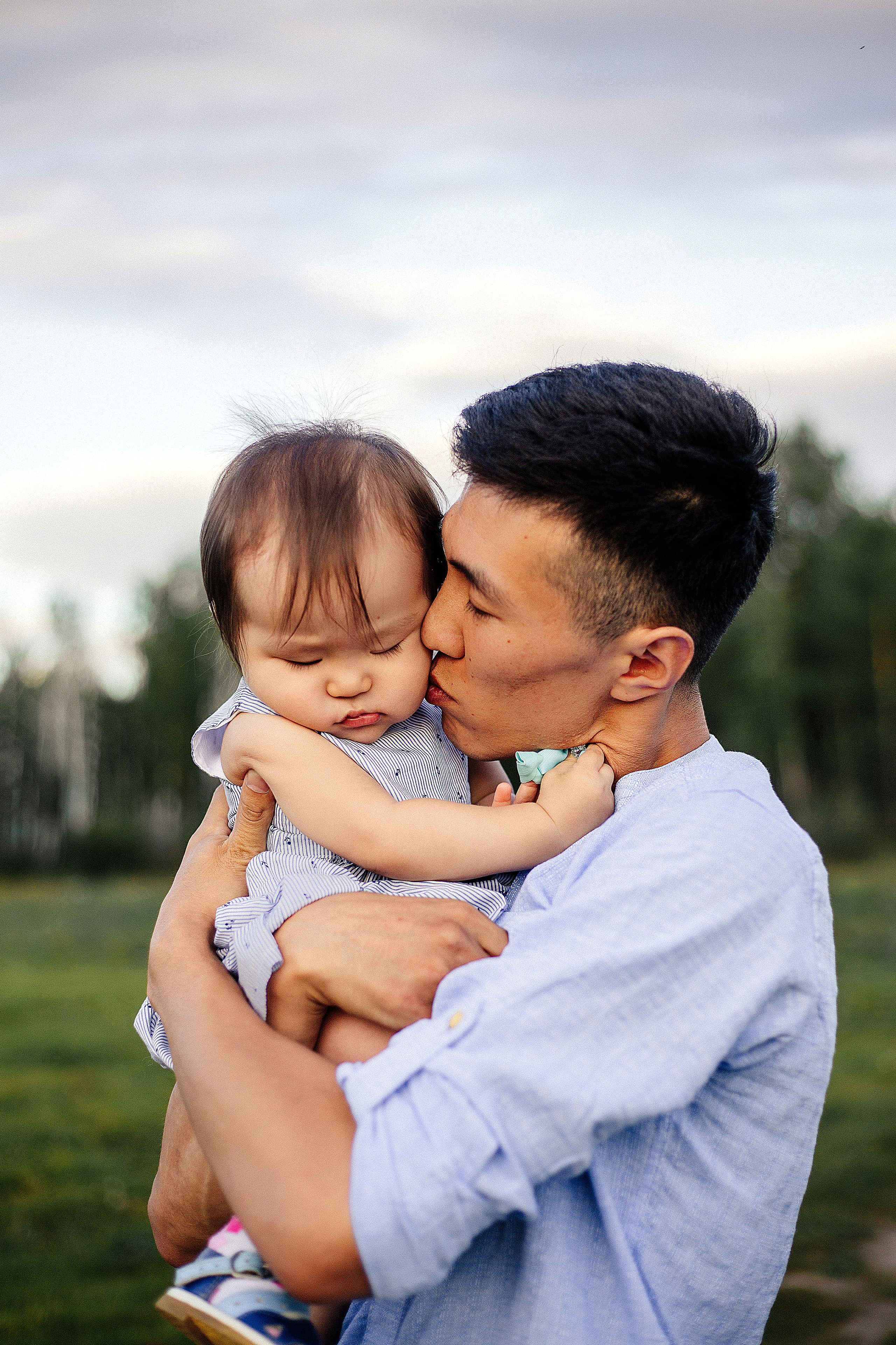 Ариша с родителями. Фотограф Бурятии София Андриянова