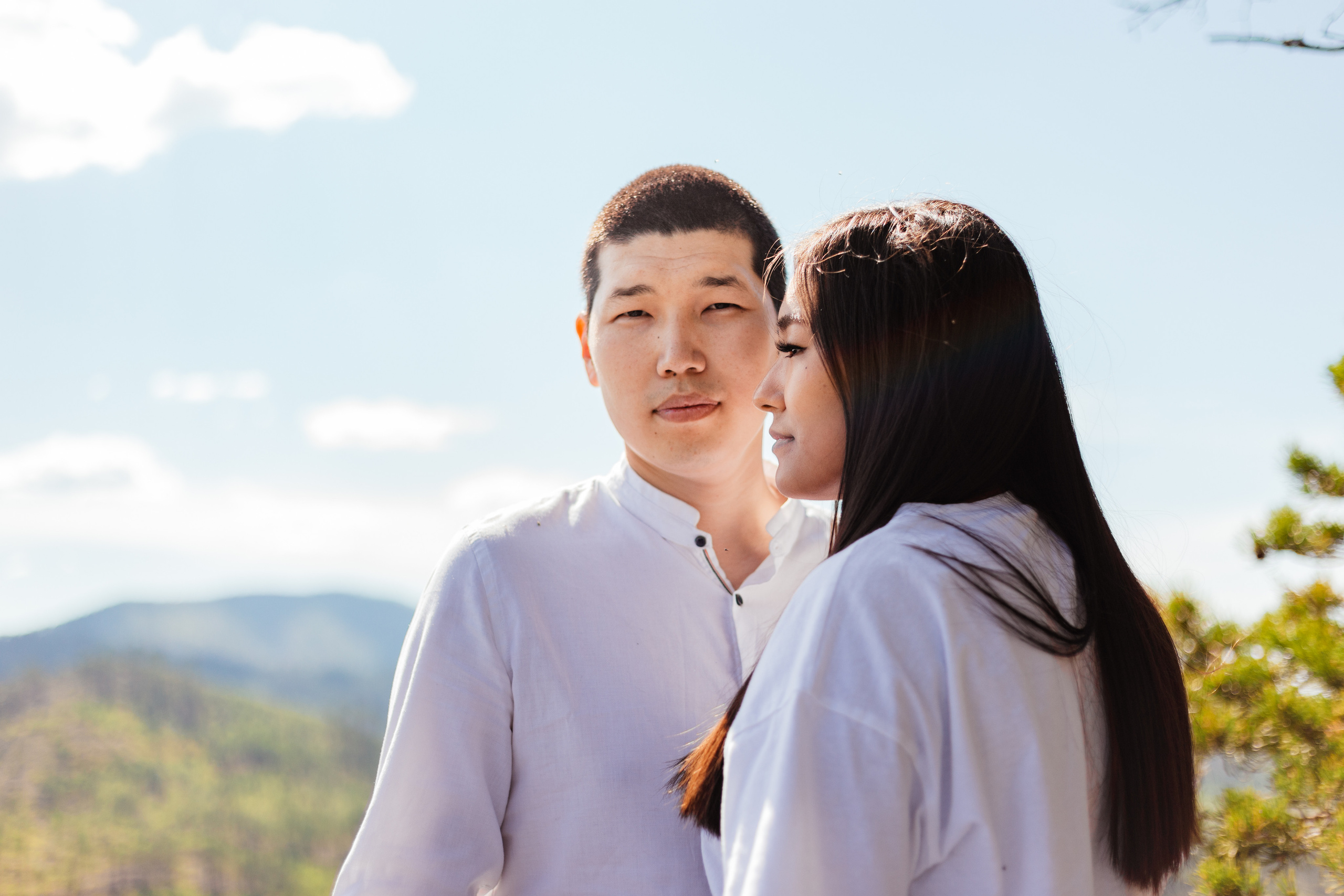 Елена и Сергей. Скалы. Фотограф Бурятии София Андриянова