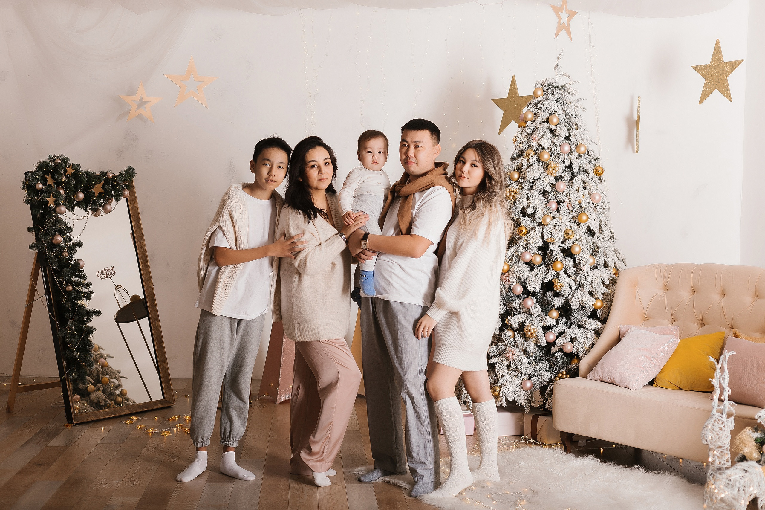 Новогодние съемки сборные. Фотограф Бурятии София Андриянова