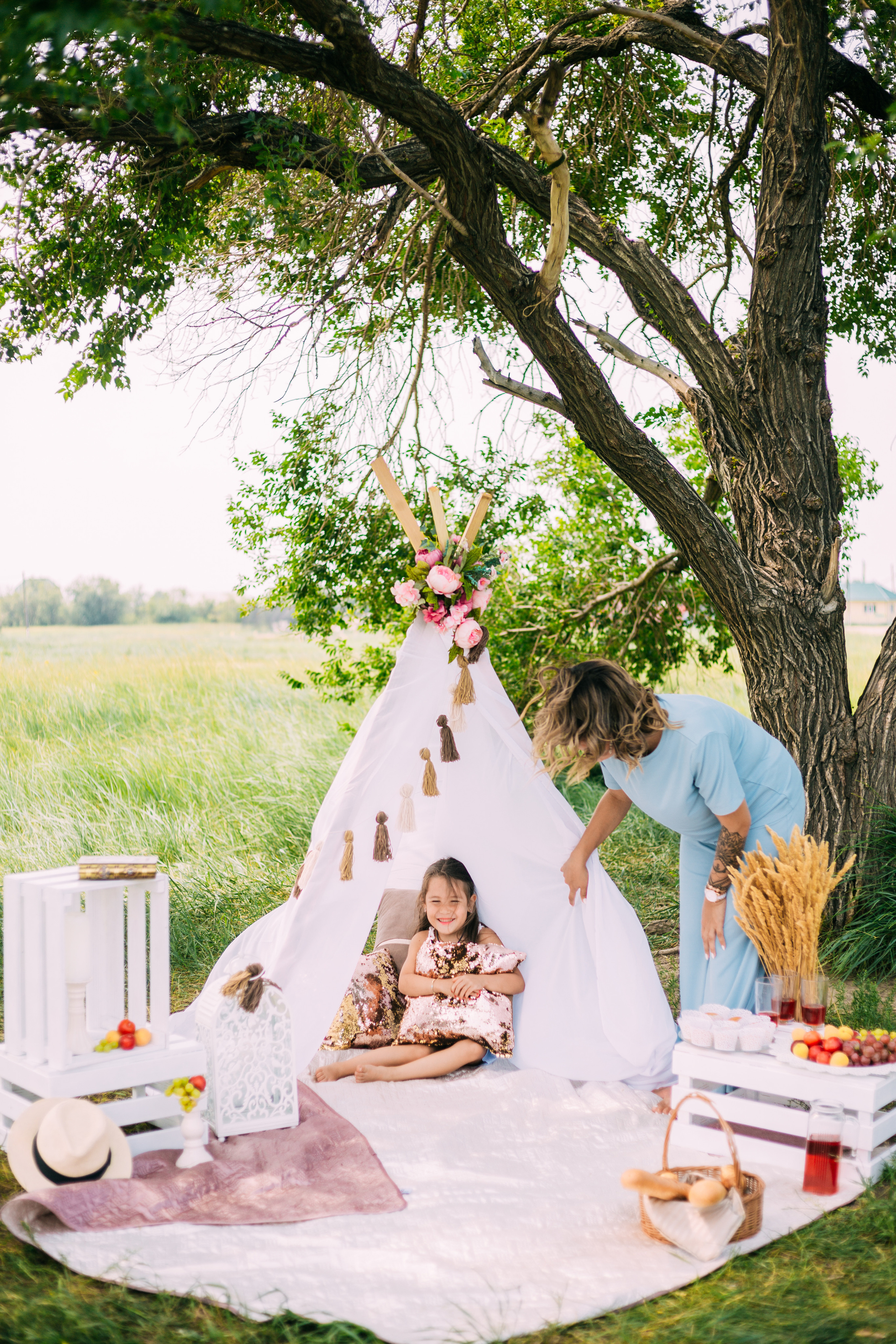Аюна и с дочкой Аминой. Фотограф Бурятии София Андриянова