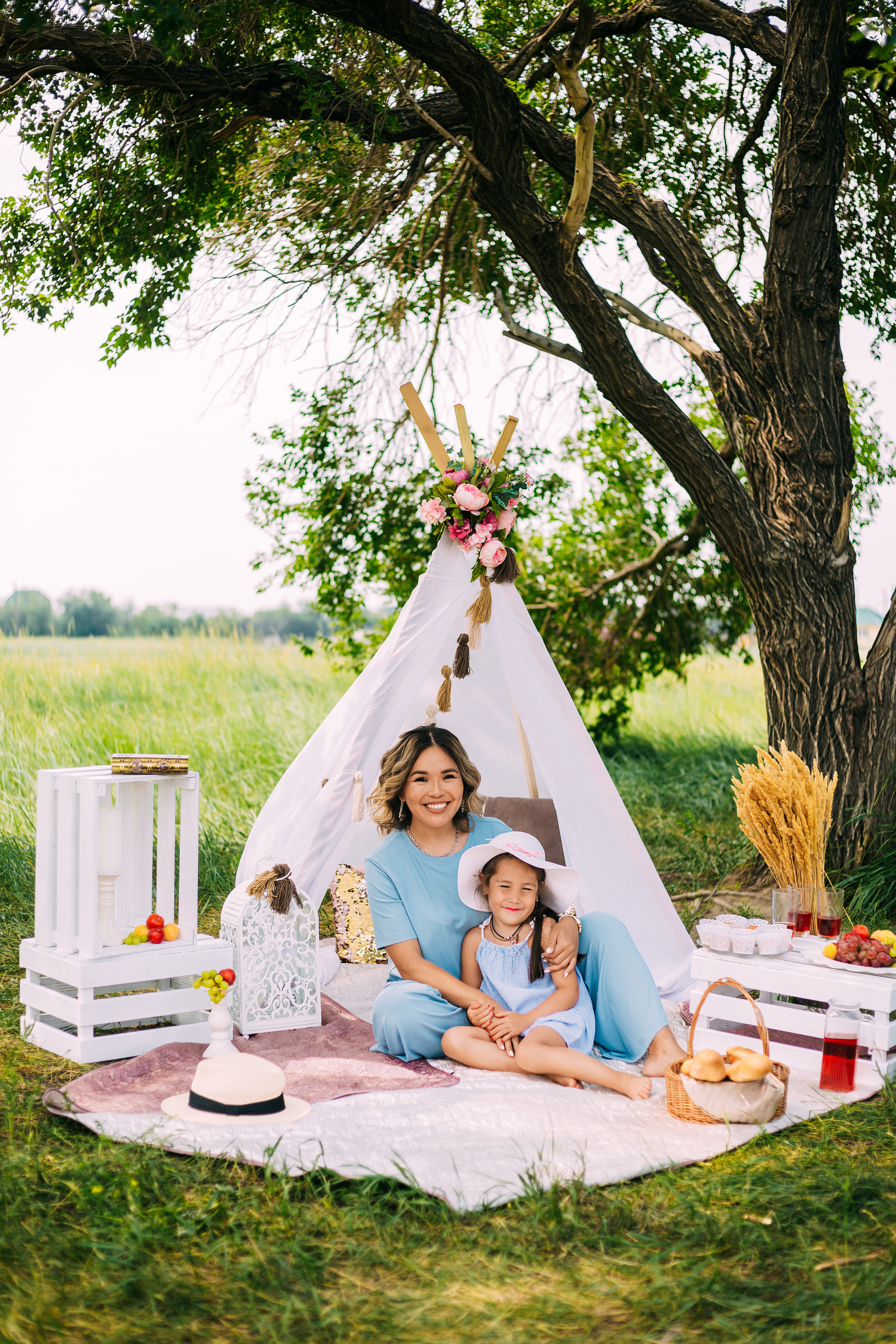Аюна и с дочкой Аминой. Фотограф Бурятии София Андриянова