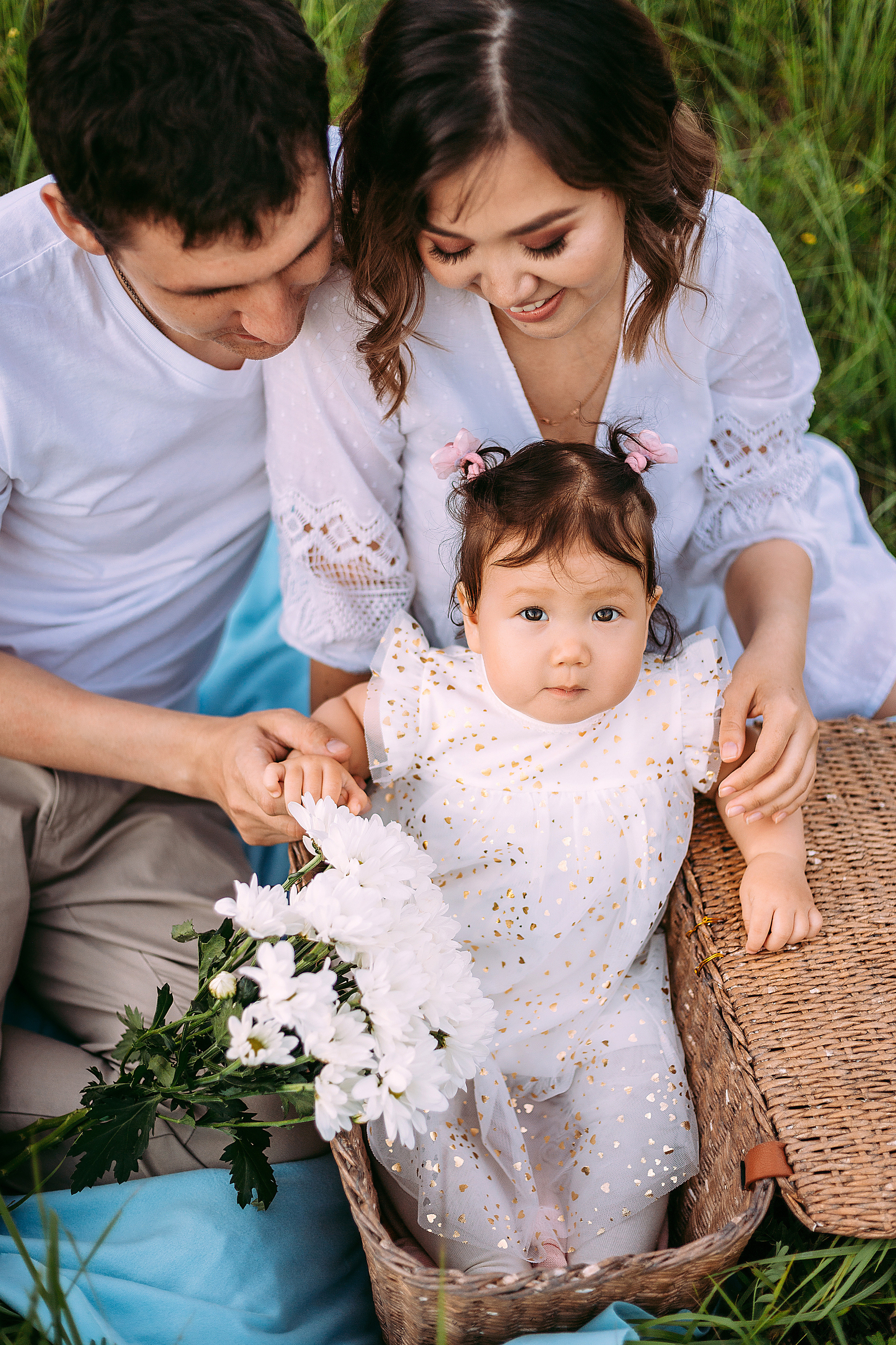 Надежда, муж и дочка. Фотограф Бурятии София Андриянова