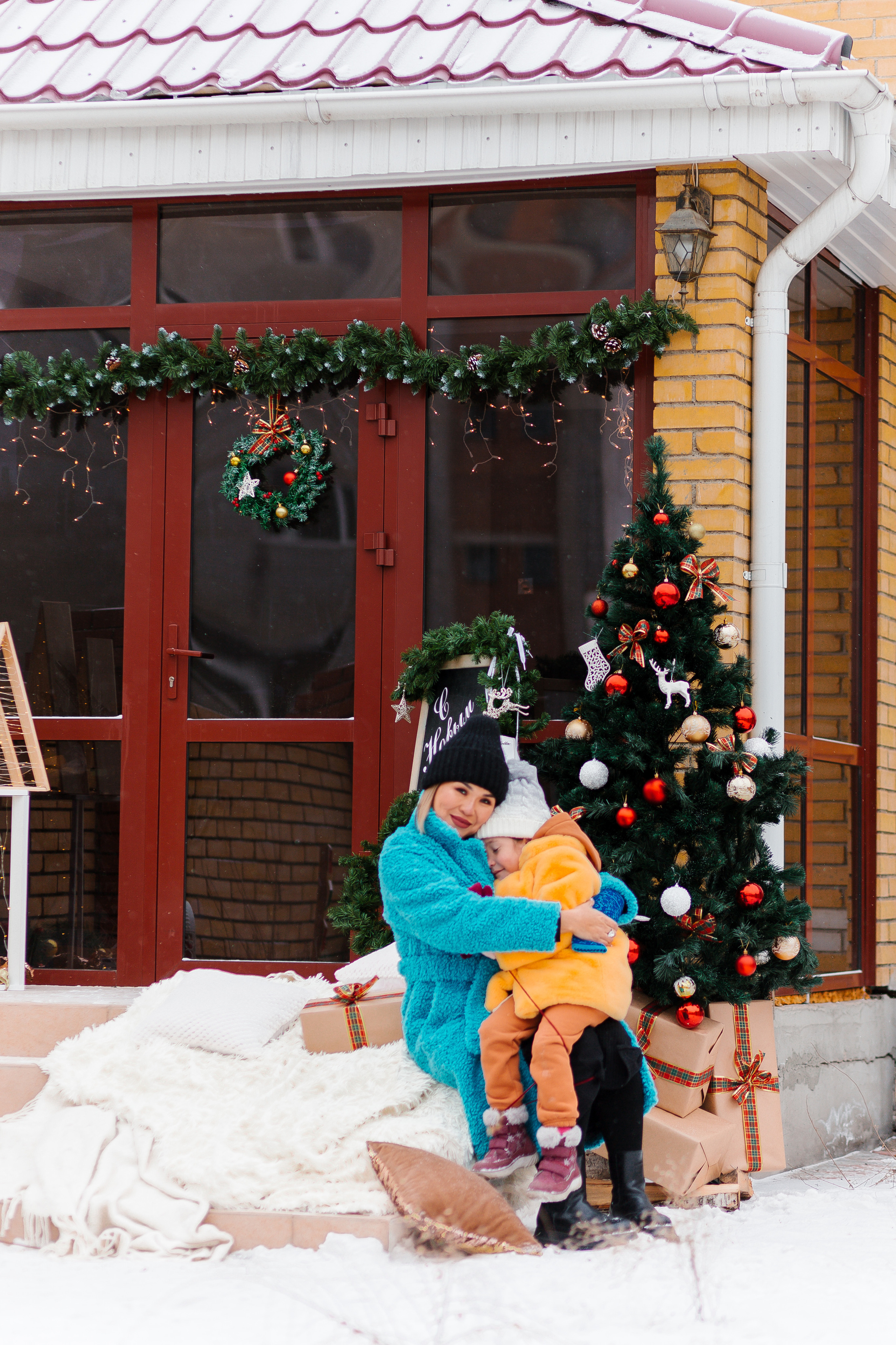 Аюна с дочкой. Фотограф Бурятии София Андриянова