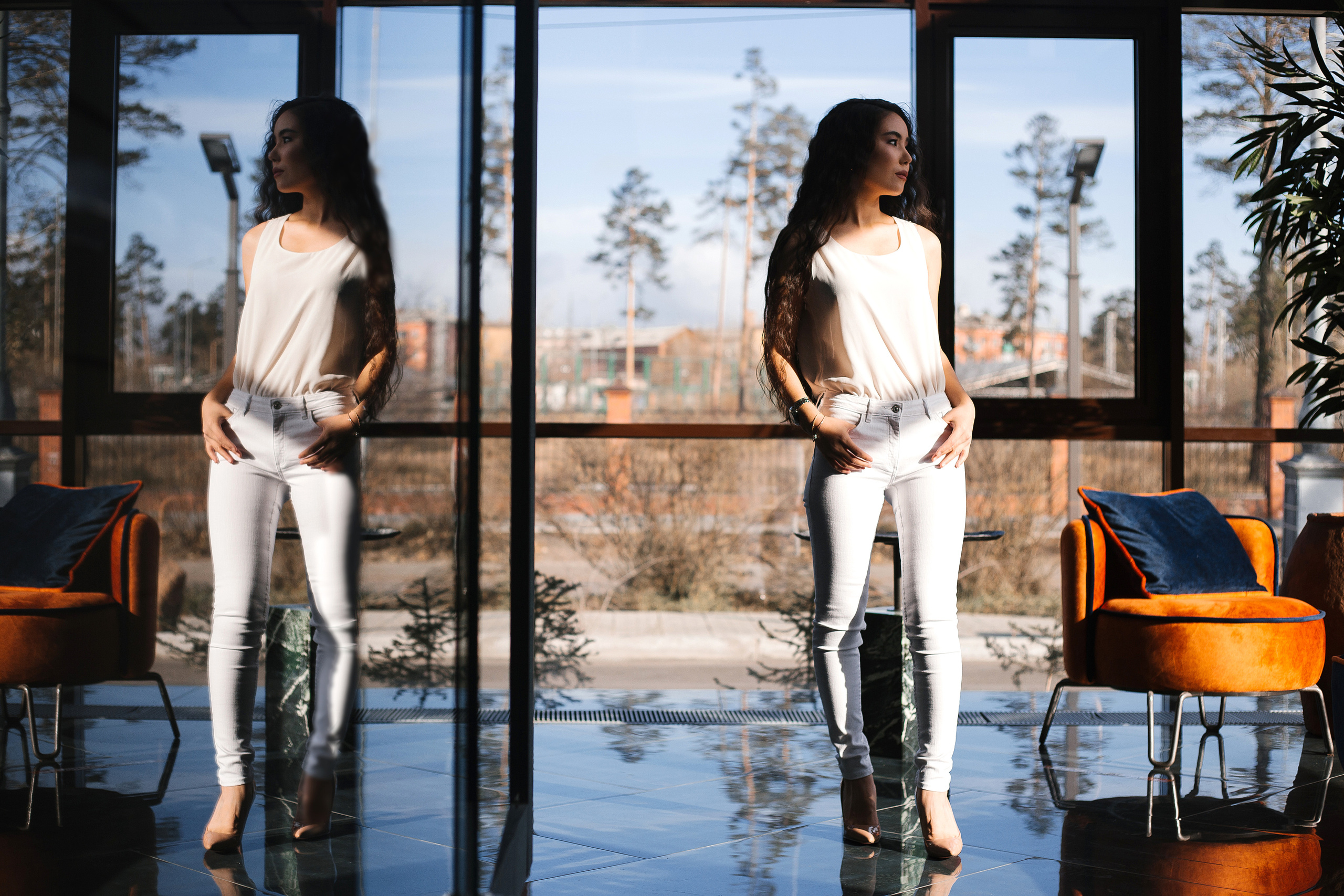 В студии с естественным светом. Фотограф Бурятии София Андриянова