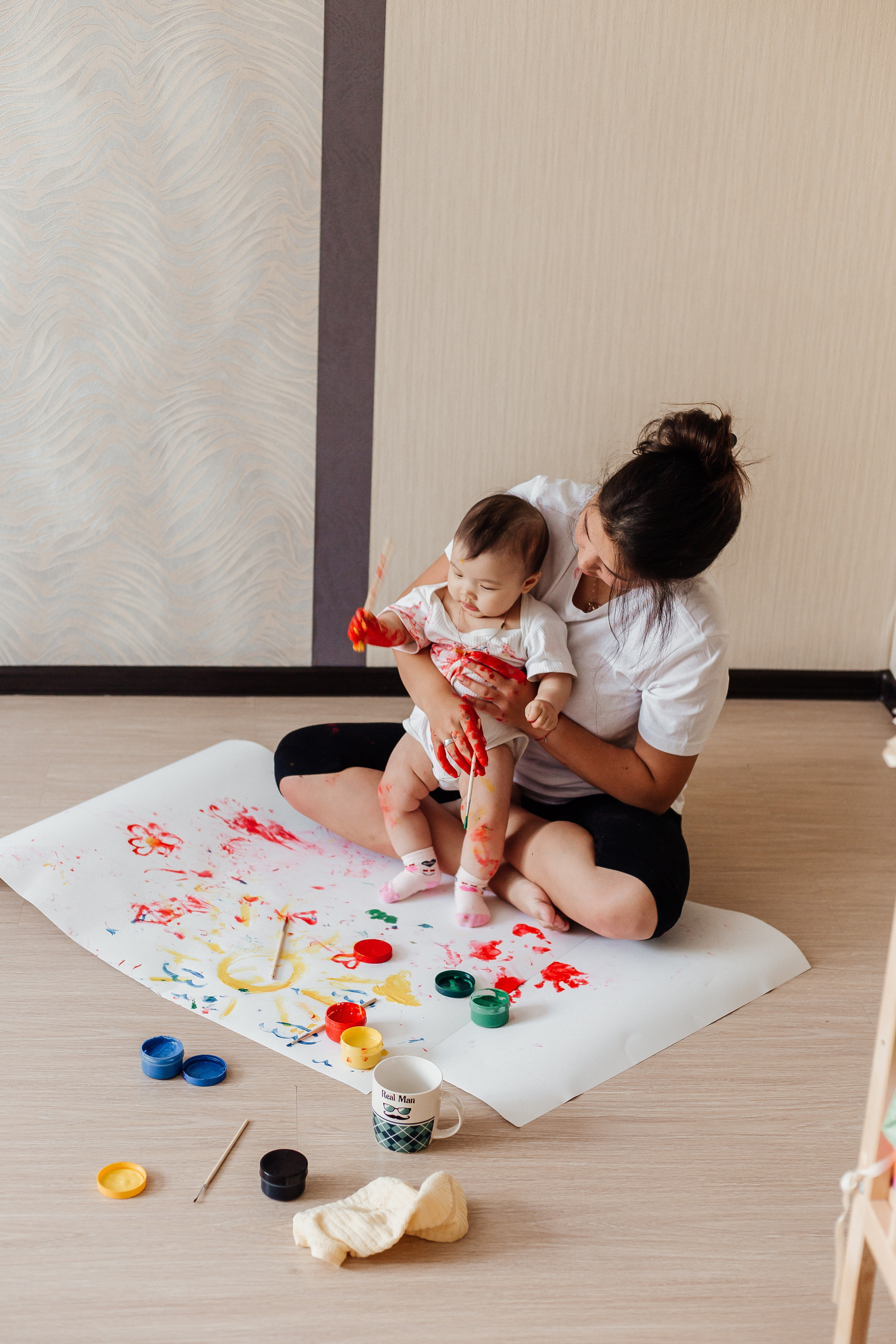 Алина с дочей. Фотограф Бурятии София Андриянова