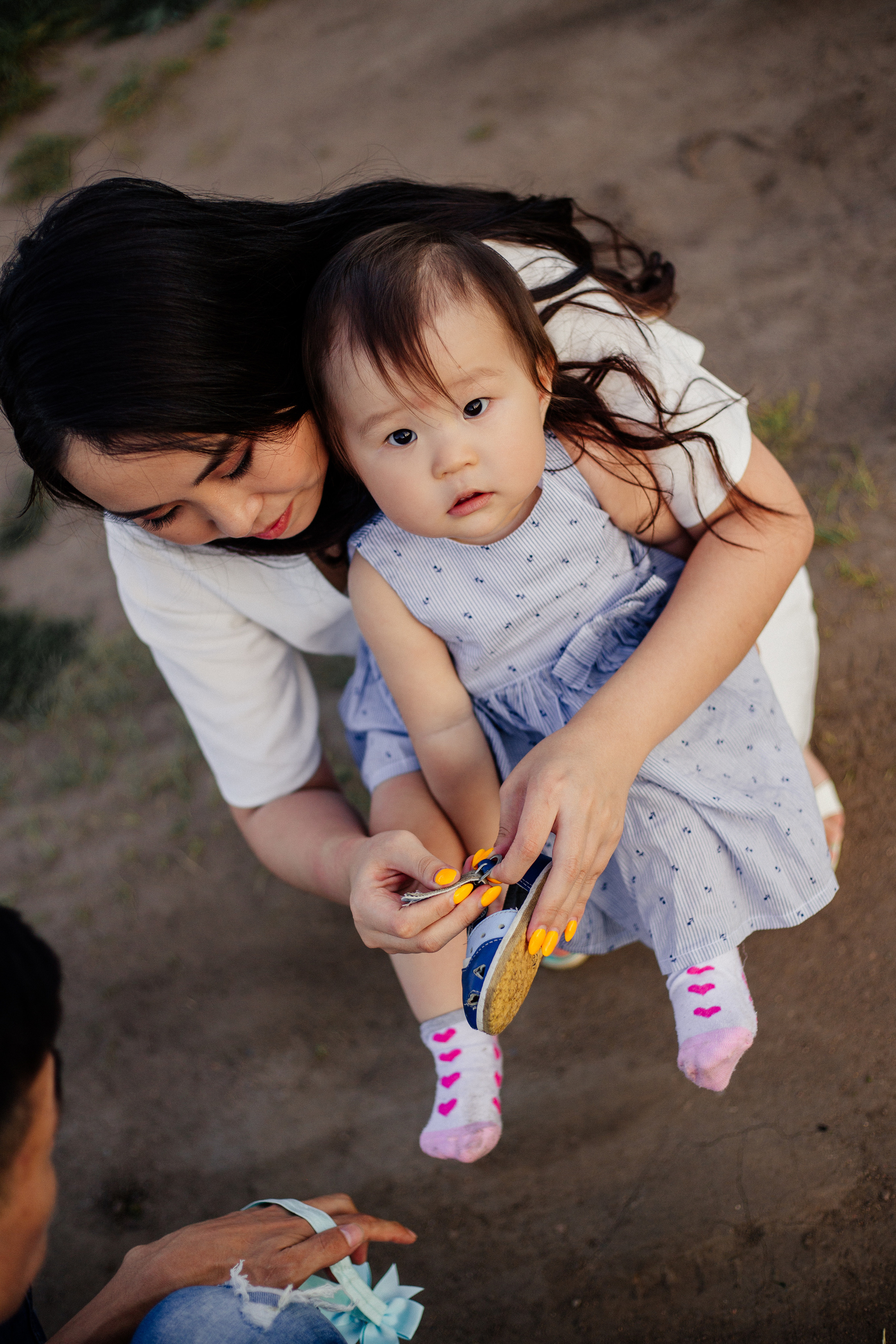 Ариша с родителями. Фотограф Бурятии София Андриянова