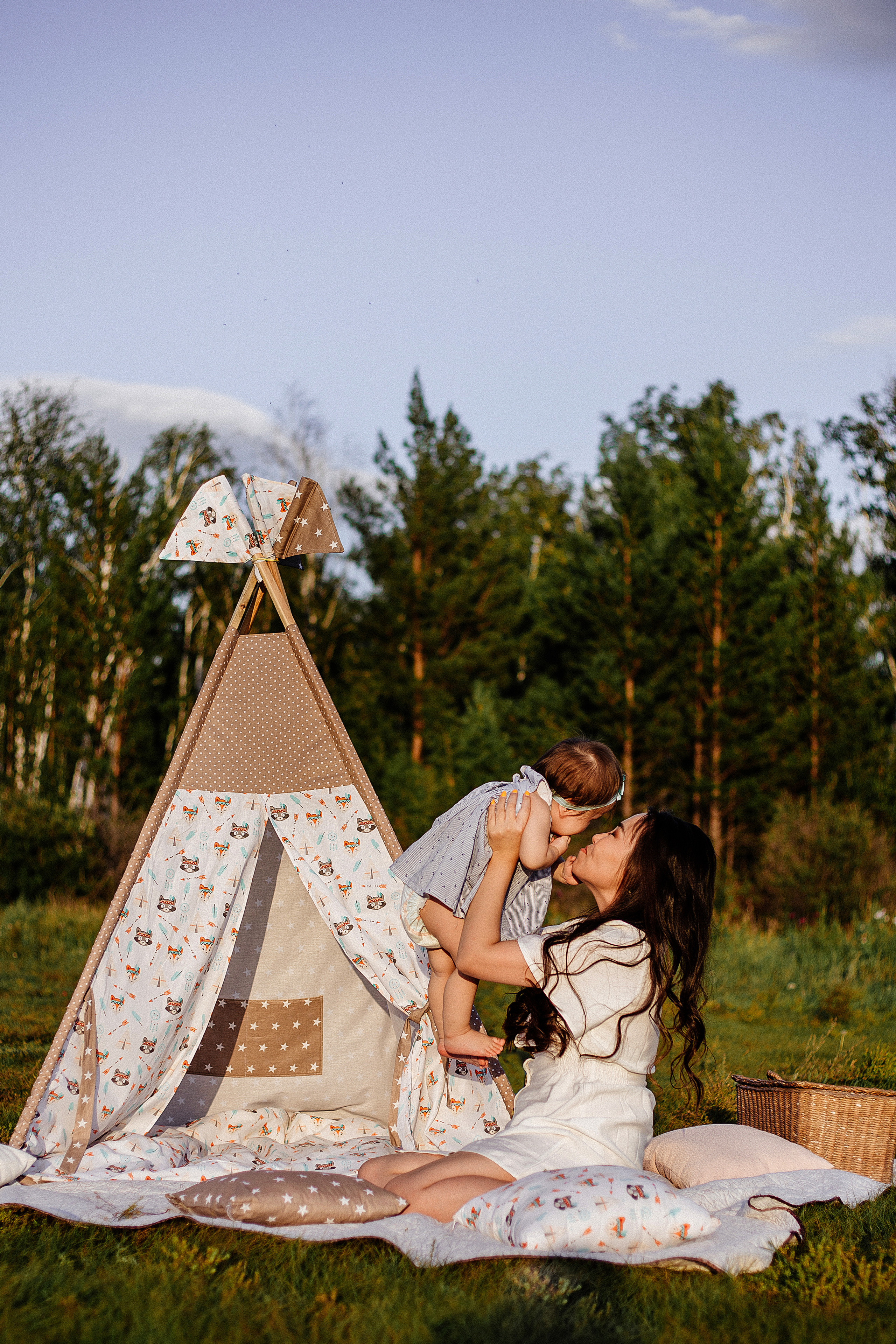 Ариша с родителями. Фотограф Бурятии София Андриянова