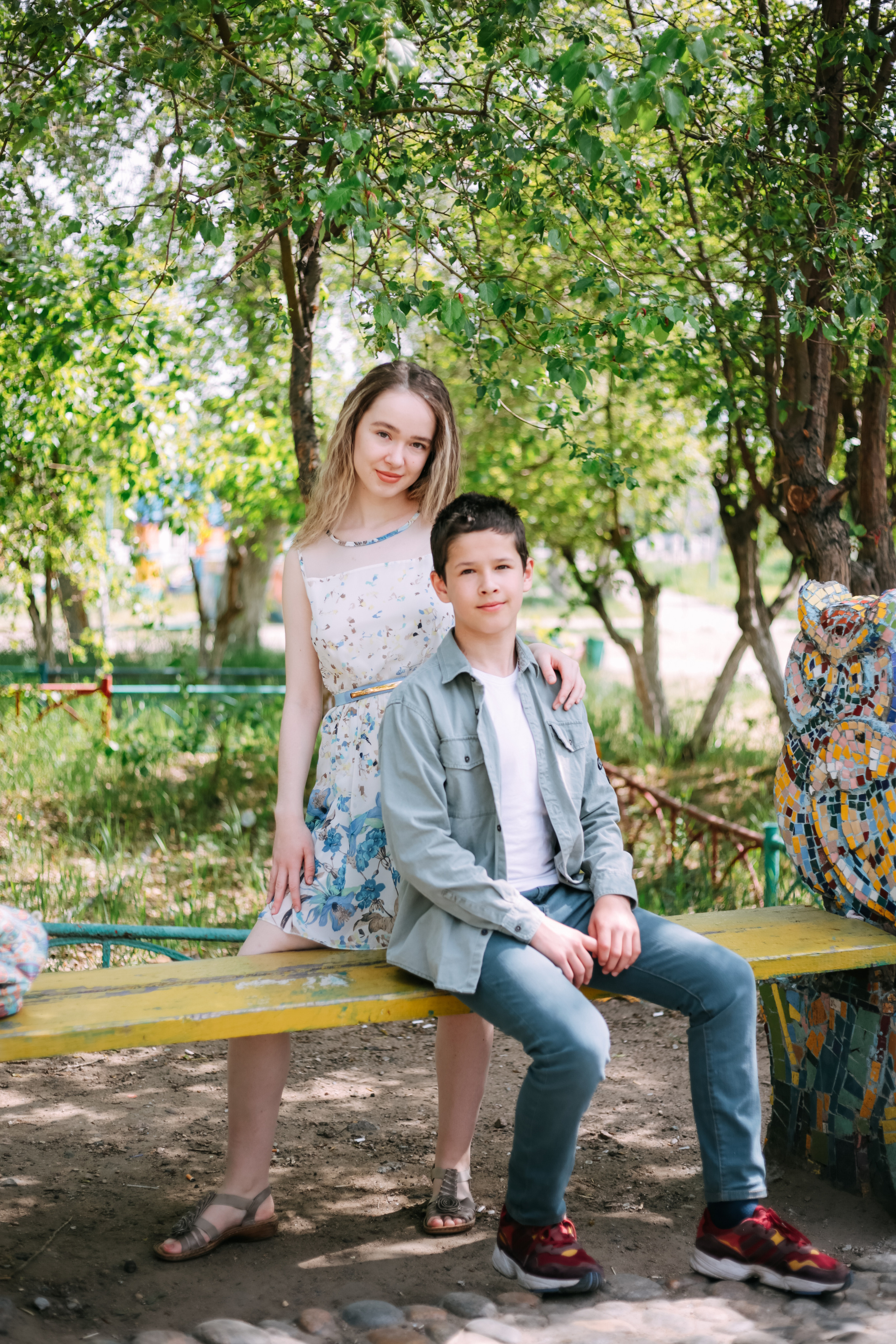 Валентина и Степан (сестра и брат). Фотограф Бурятии София Андриянова