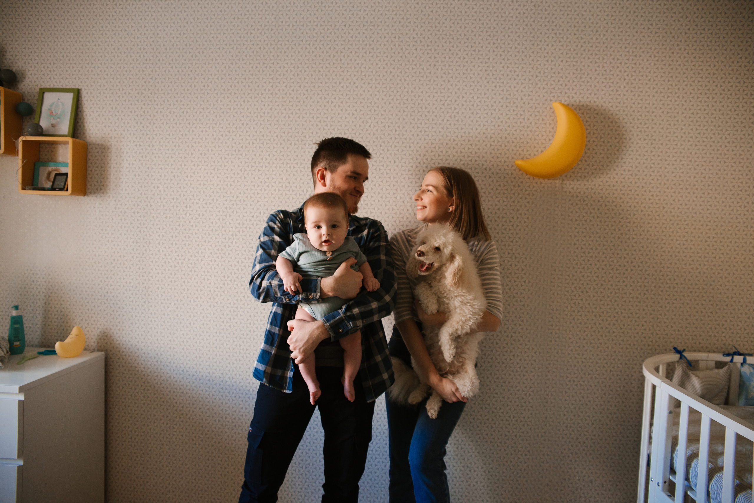 Домашняя атмосфера с Любой, витей и их сыном Яриком. Фотограф Бурятии София Андриянова