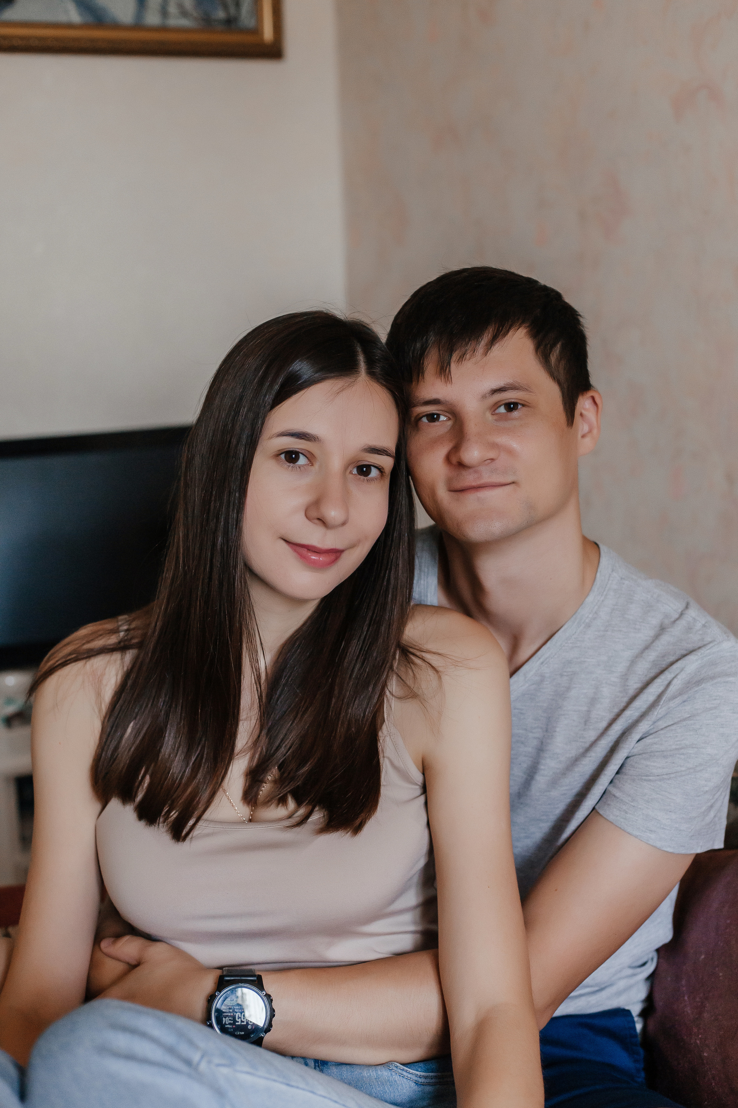 Домашняя лавстори Паши и Наташи. Фотограф Бурятии София Андриянова