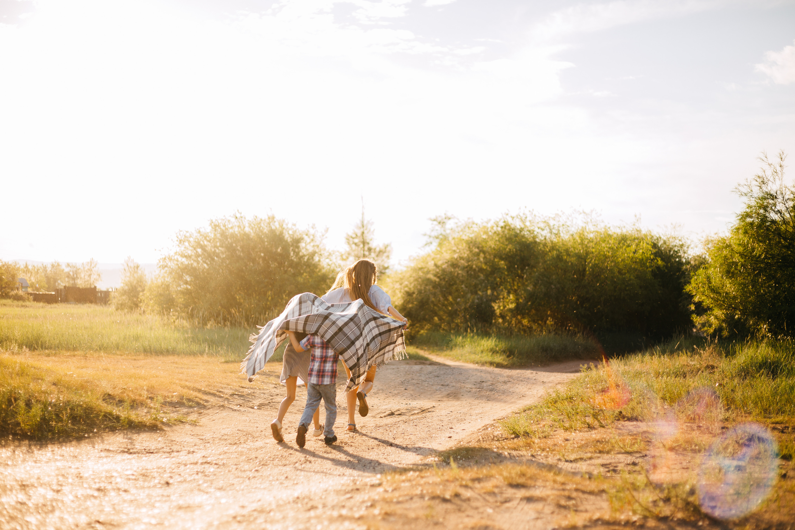 Ольга и дети. Фотограф Бурятии София Андриянова