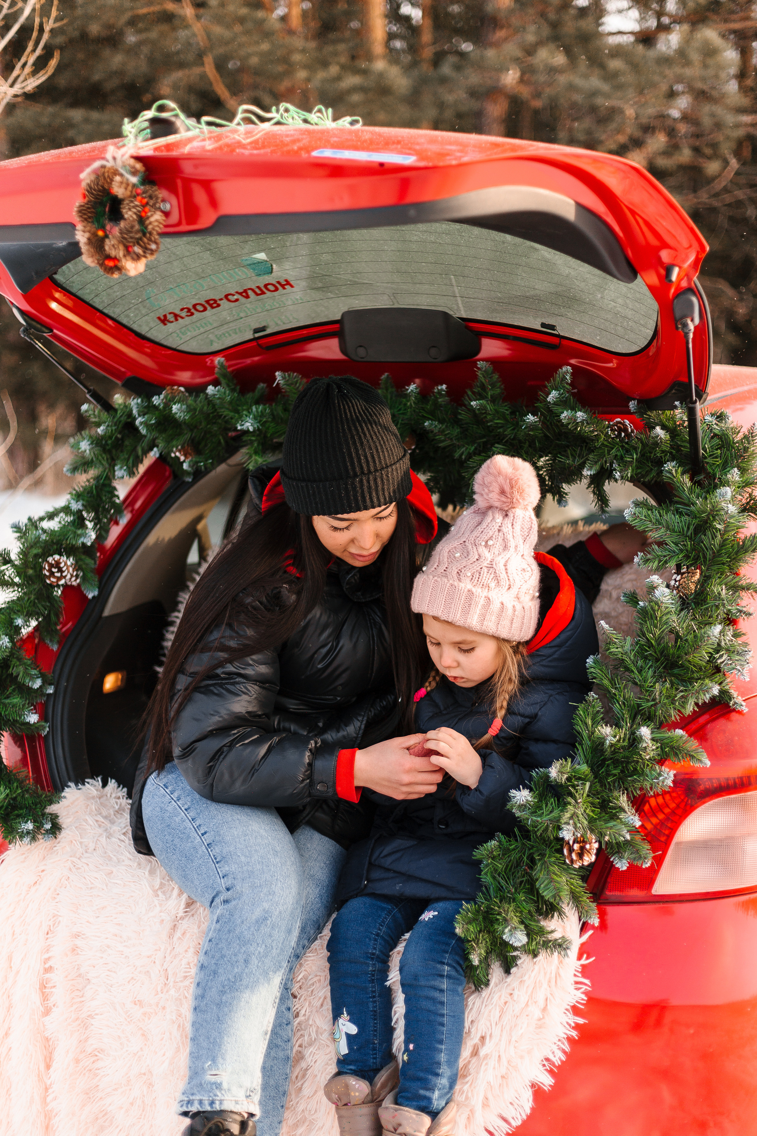 Надежда с дочкой Евой. Фотограф Бурятии София Андриянова