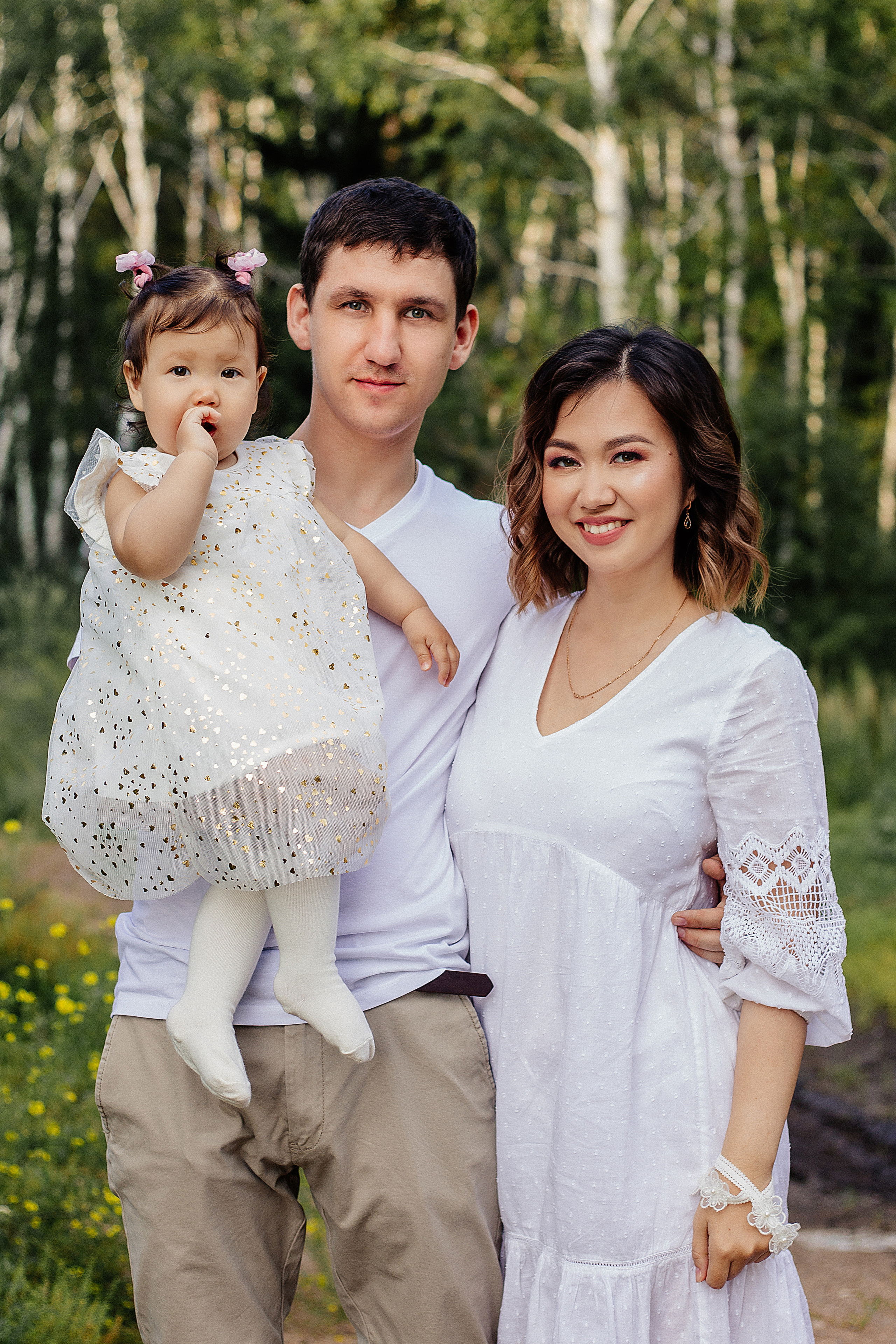 Надежда, муж и дочка. Фотограф Бурятии София Андриянова