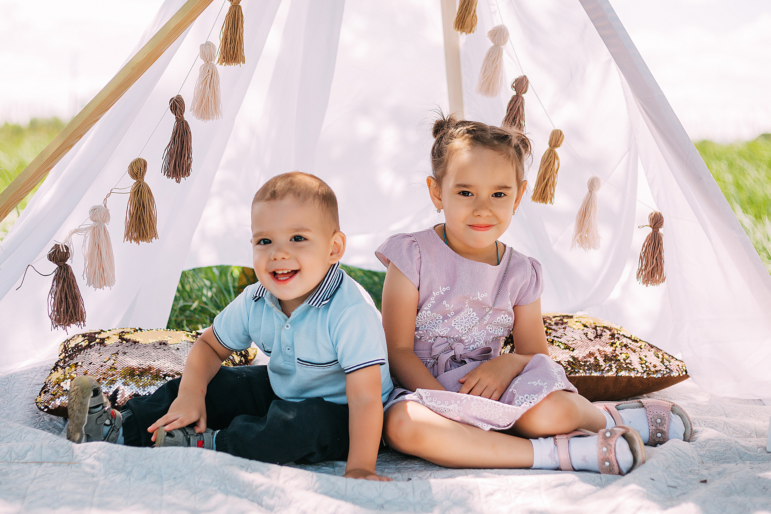 Утренняя семейная прогулка. Фотограф Бурятии София Андриянова