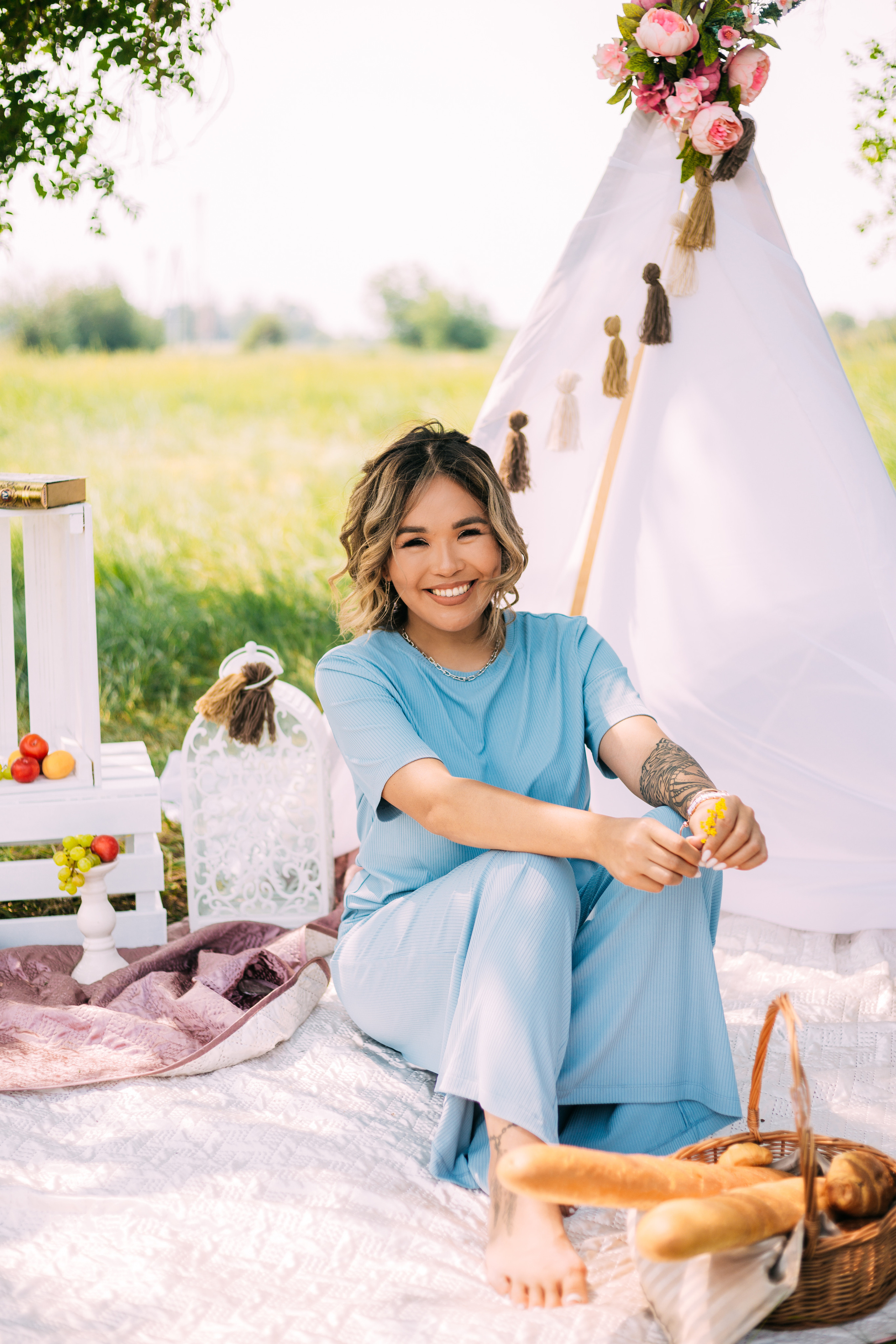 Аюна и с дочкой Аминой. Фотограф Бурятии София Андриянова