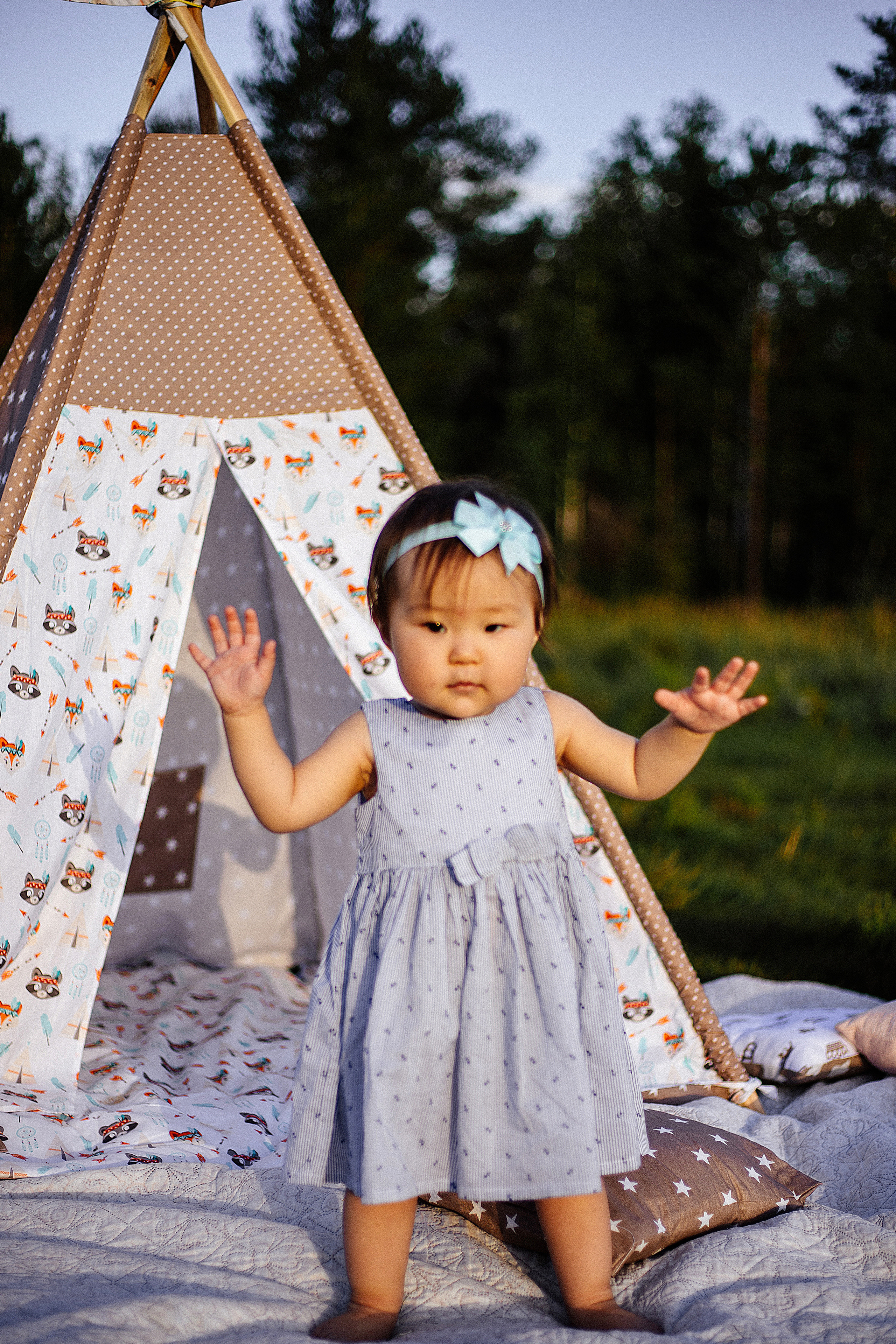 Ариша с родителями. Фотограф Бурятии София Андриянова