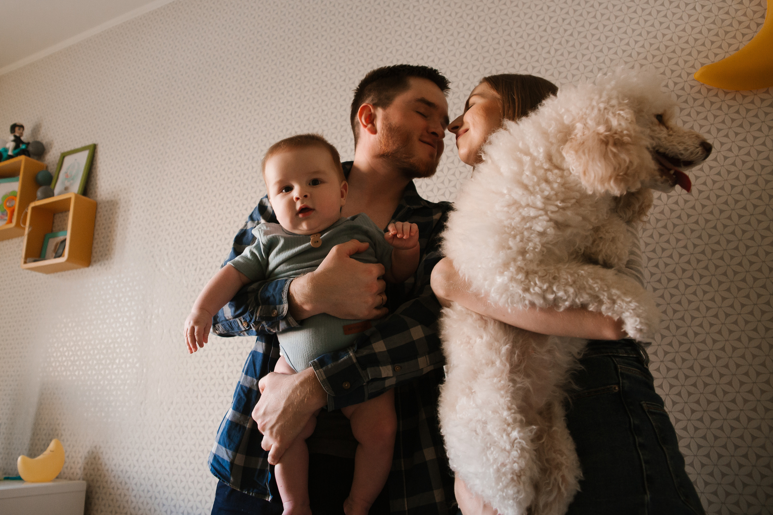 Домашняя атмосфера с Любой, витей и их сыном Яриком. Фотограф Бурятии София Андриянова