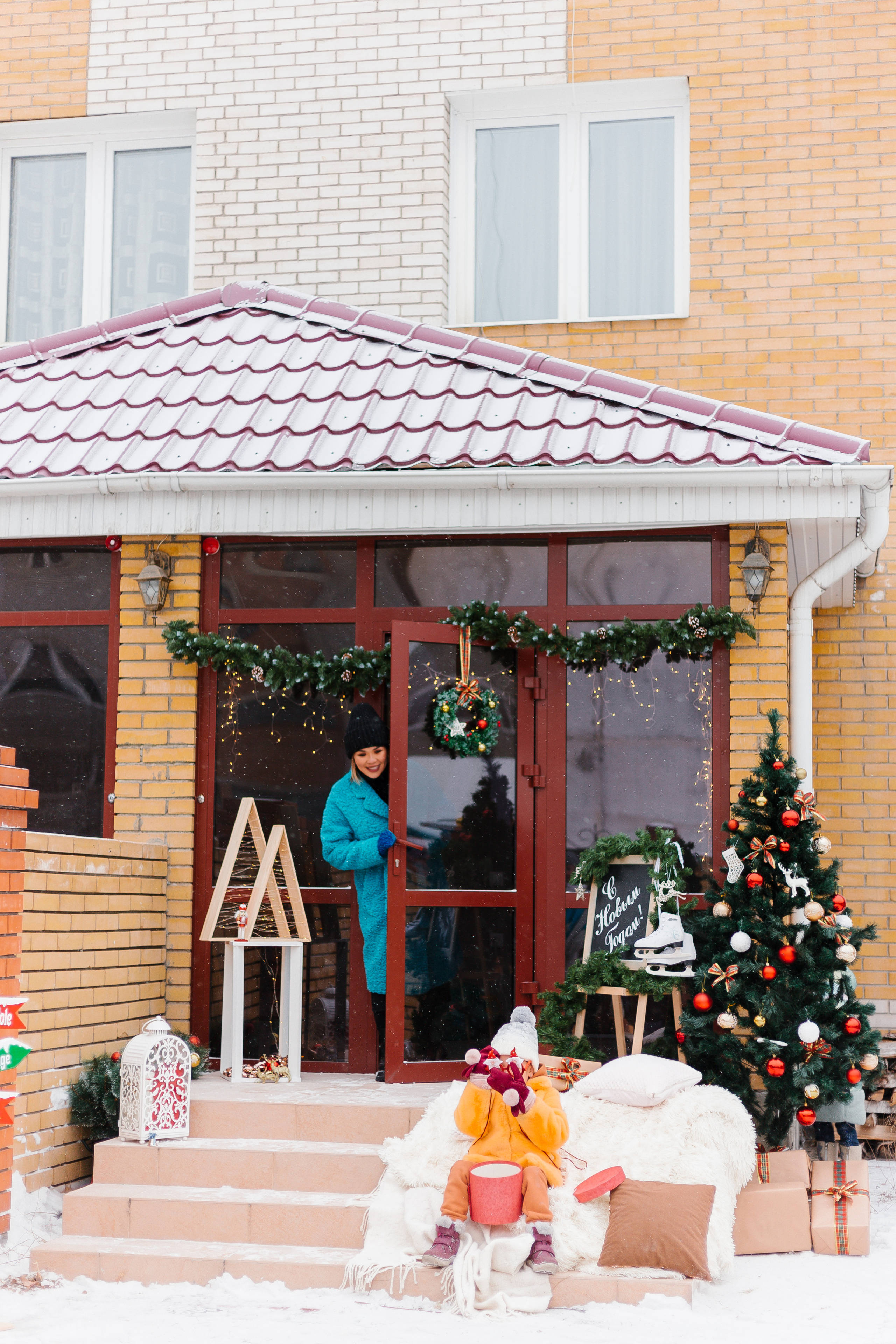 Аюна с дочкой. Фотограф Бурятии София Андриянова
