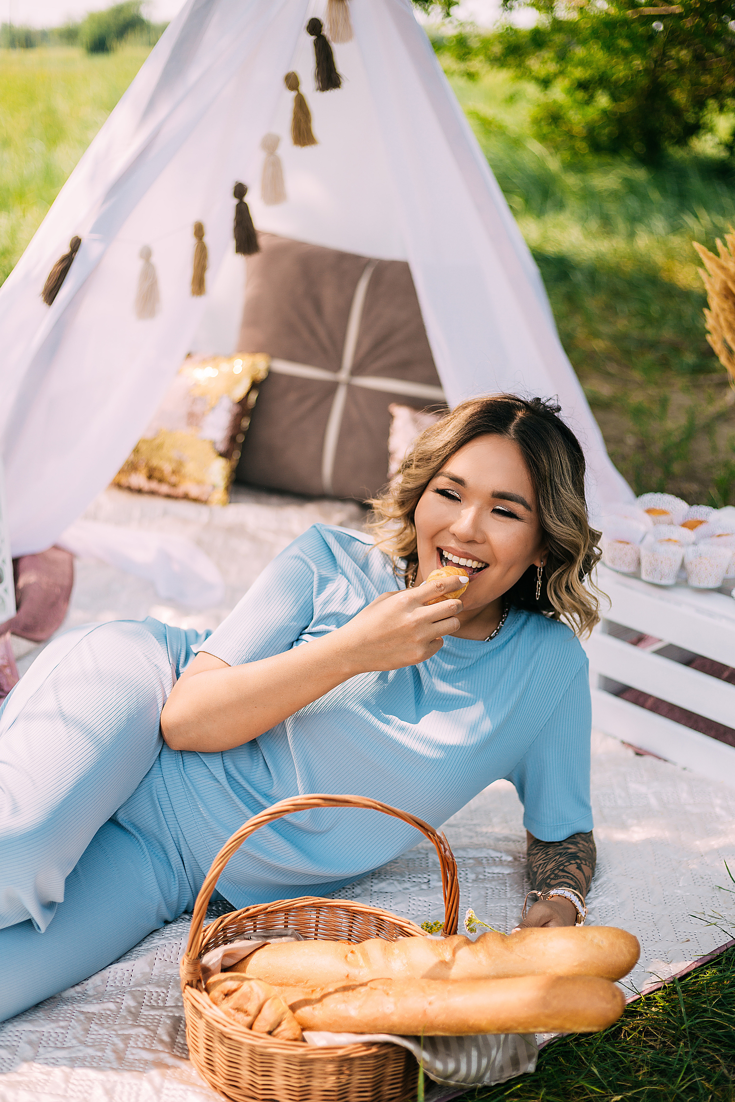 Аюна и с дочкой Аминой. Фотограф Бурятии София Андриянова