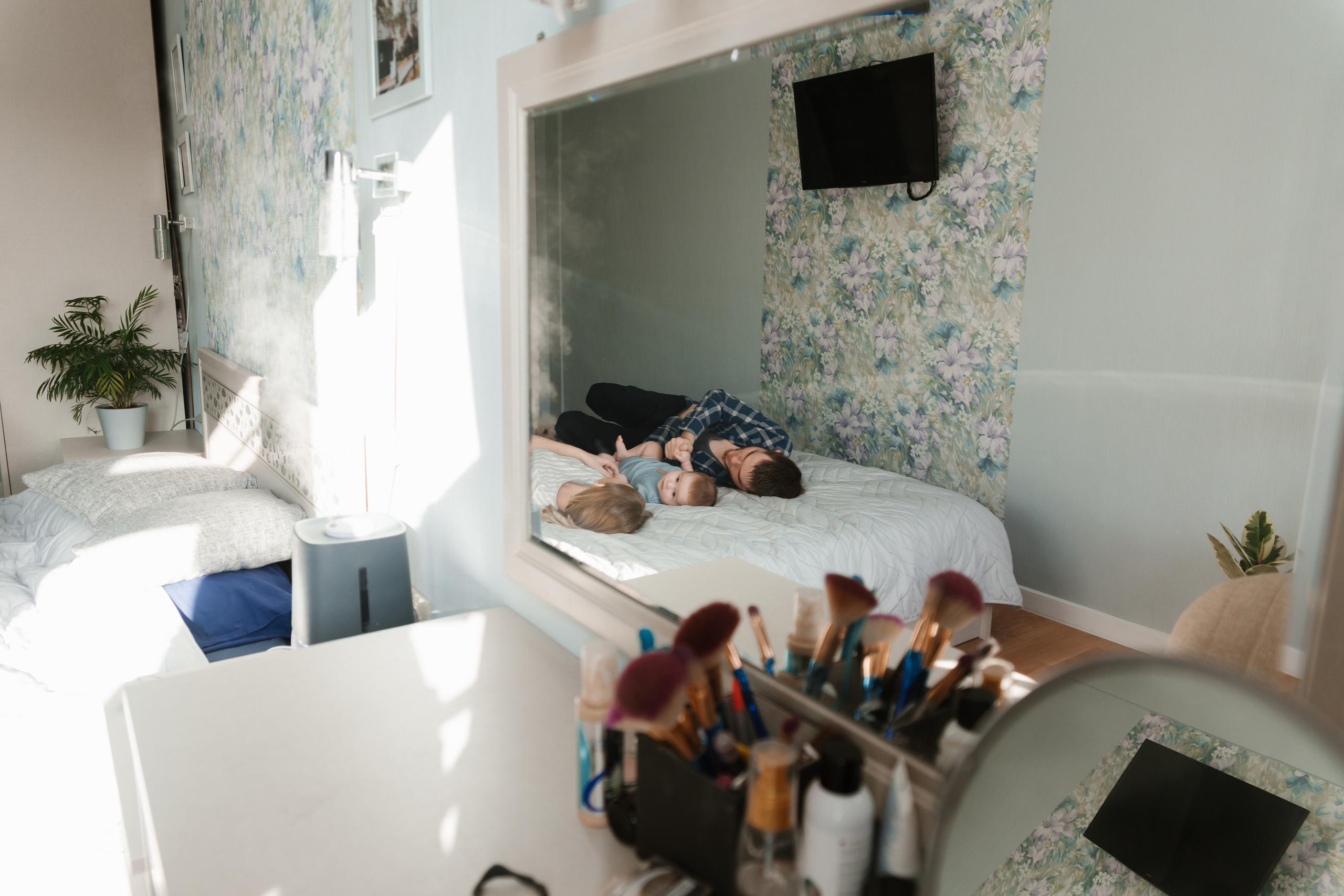 Домашняя атмосфера с Любой, витей и их сыном Яриком. Фотограф Бурятии София Андриянова