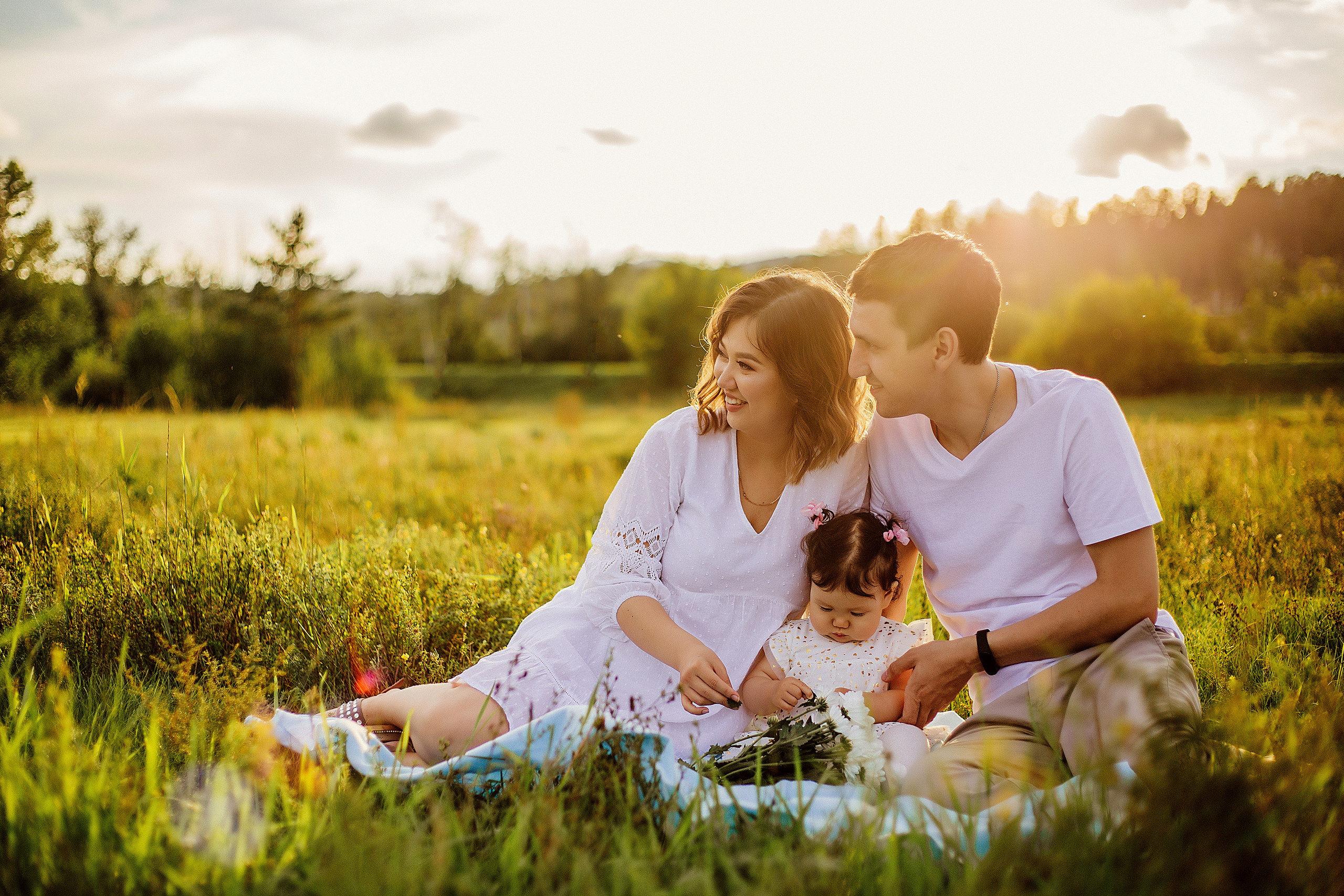 Надежда, муж и дочка. Фотограф Бурятии София Андриянова