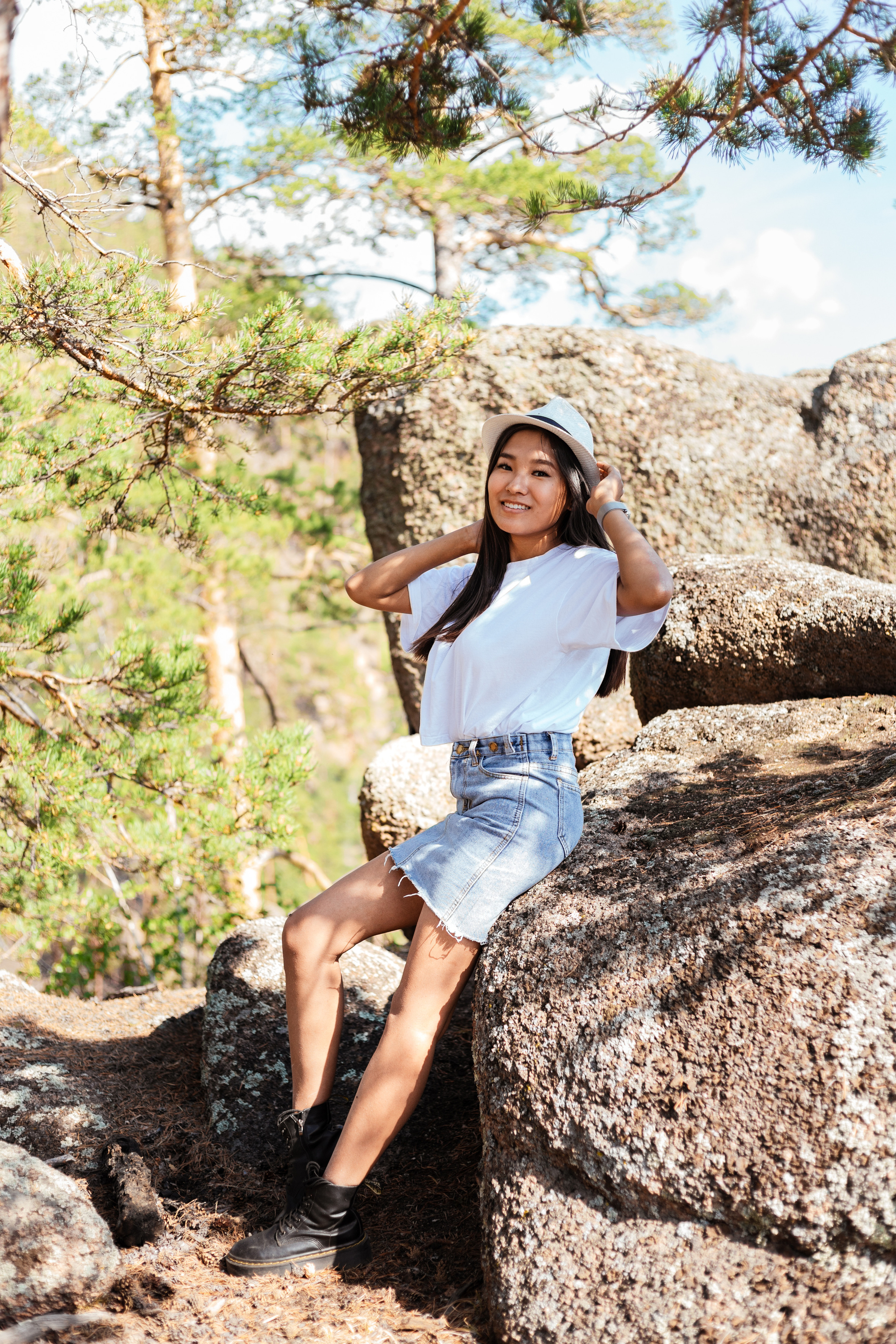 Елена и Сергей. Скалы. Фотограф Бурятии София Андриянова