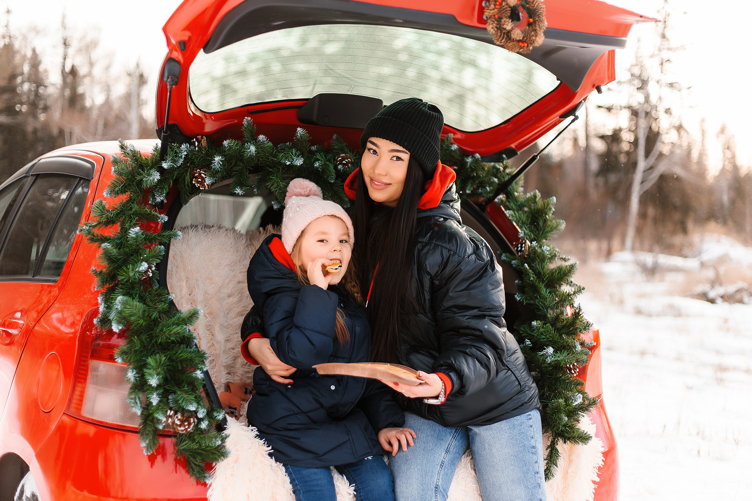 Надежда с дочкой Евой. Фотограф Бурятии София Андриянова