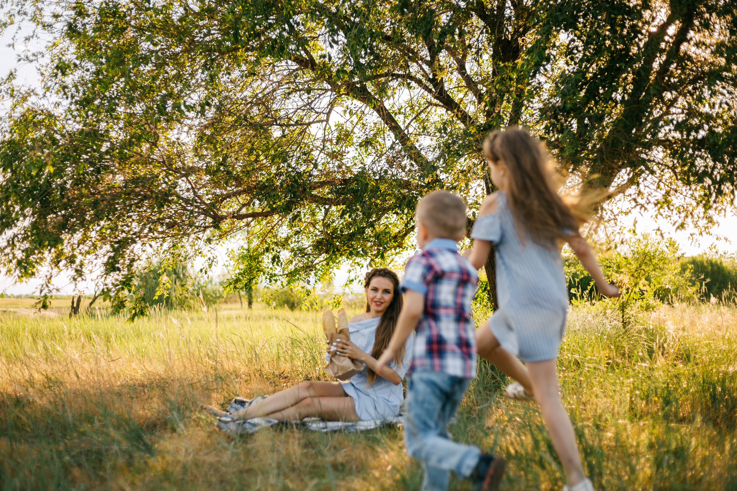 Ольга и дети. Фотограф Бурятии София Андриянова