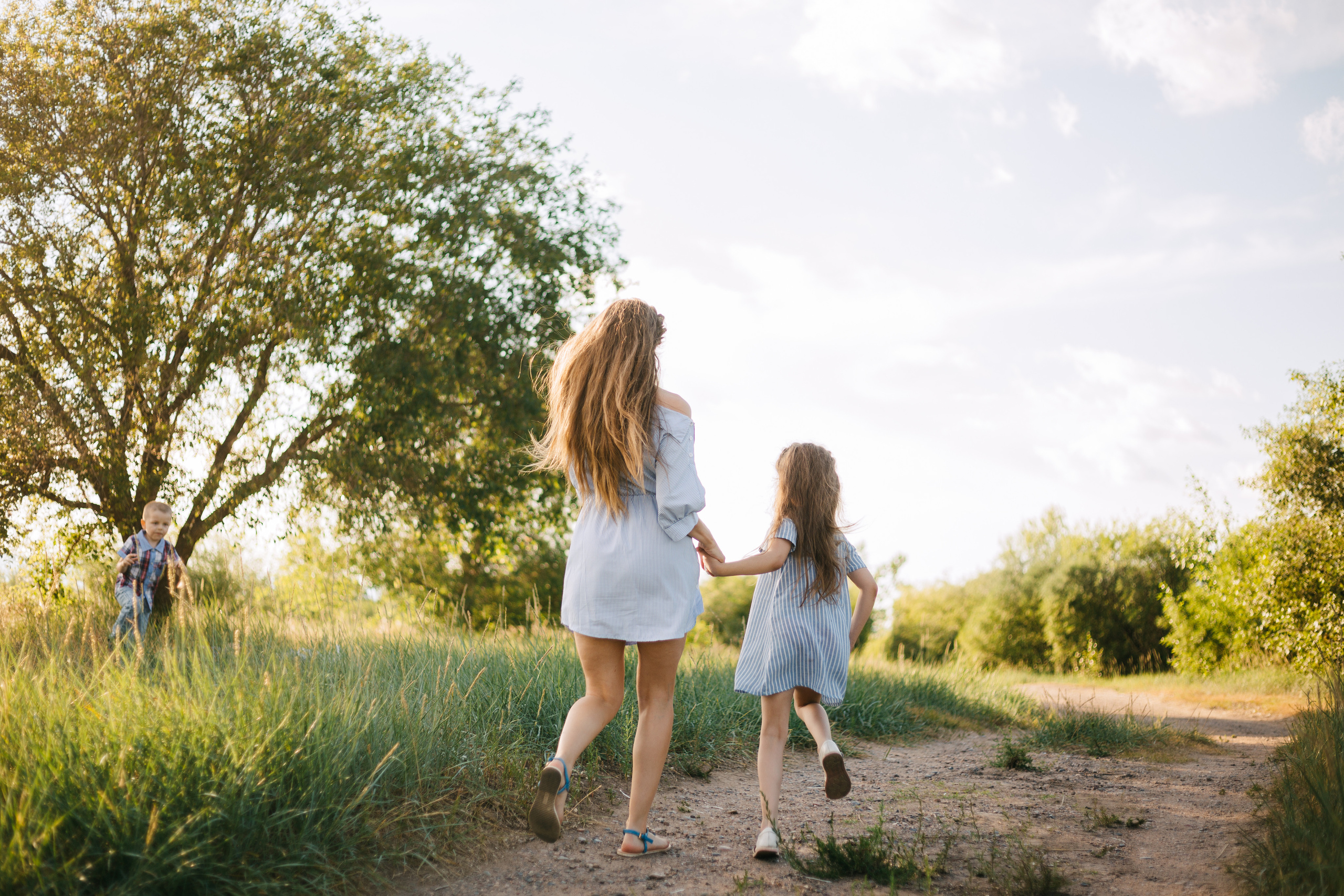 Ольга и дети. Фотограф Бурятии София Андриянова