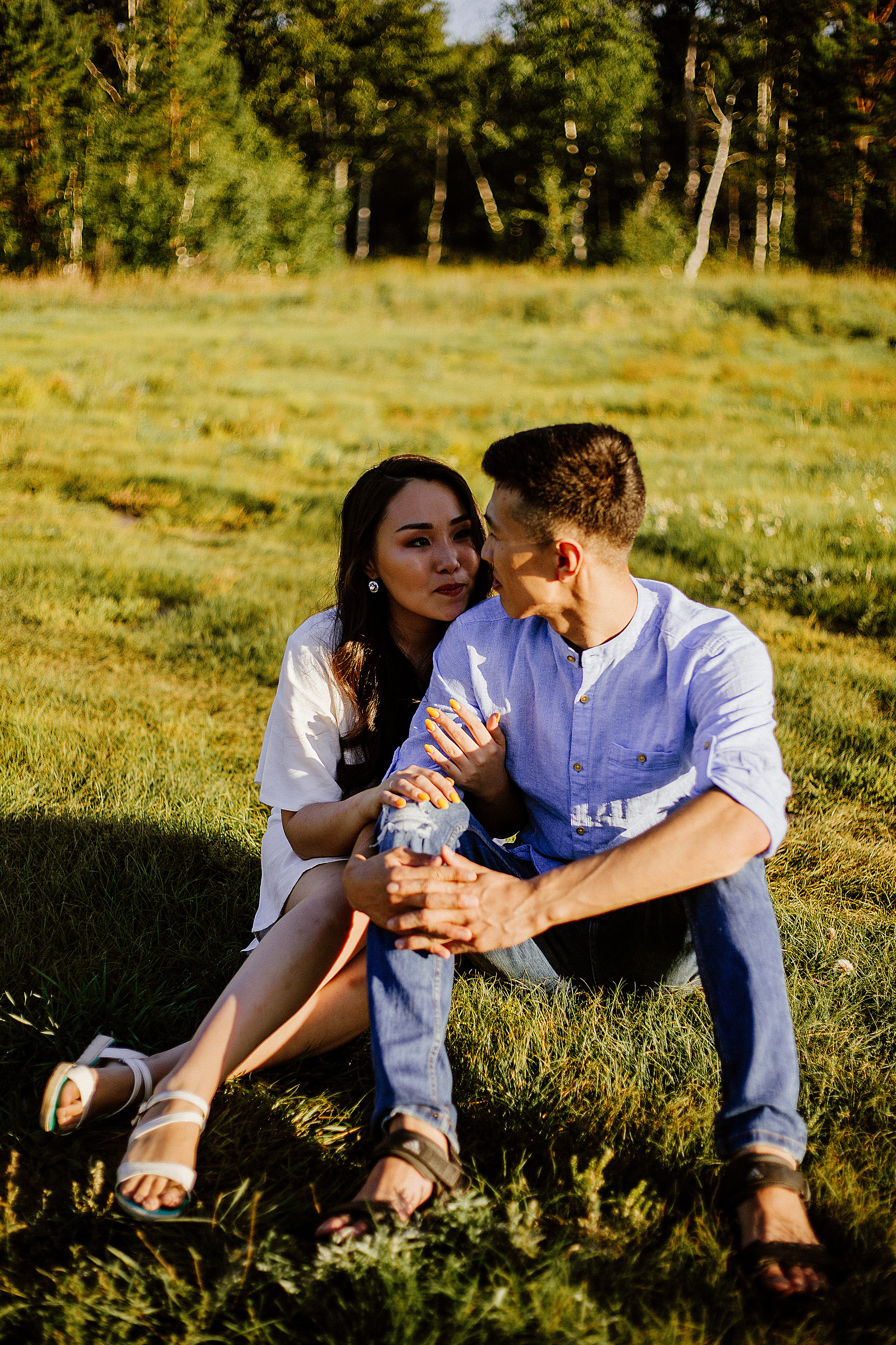 Ариша с родителями. Фотограф Бурятии София Андриянова